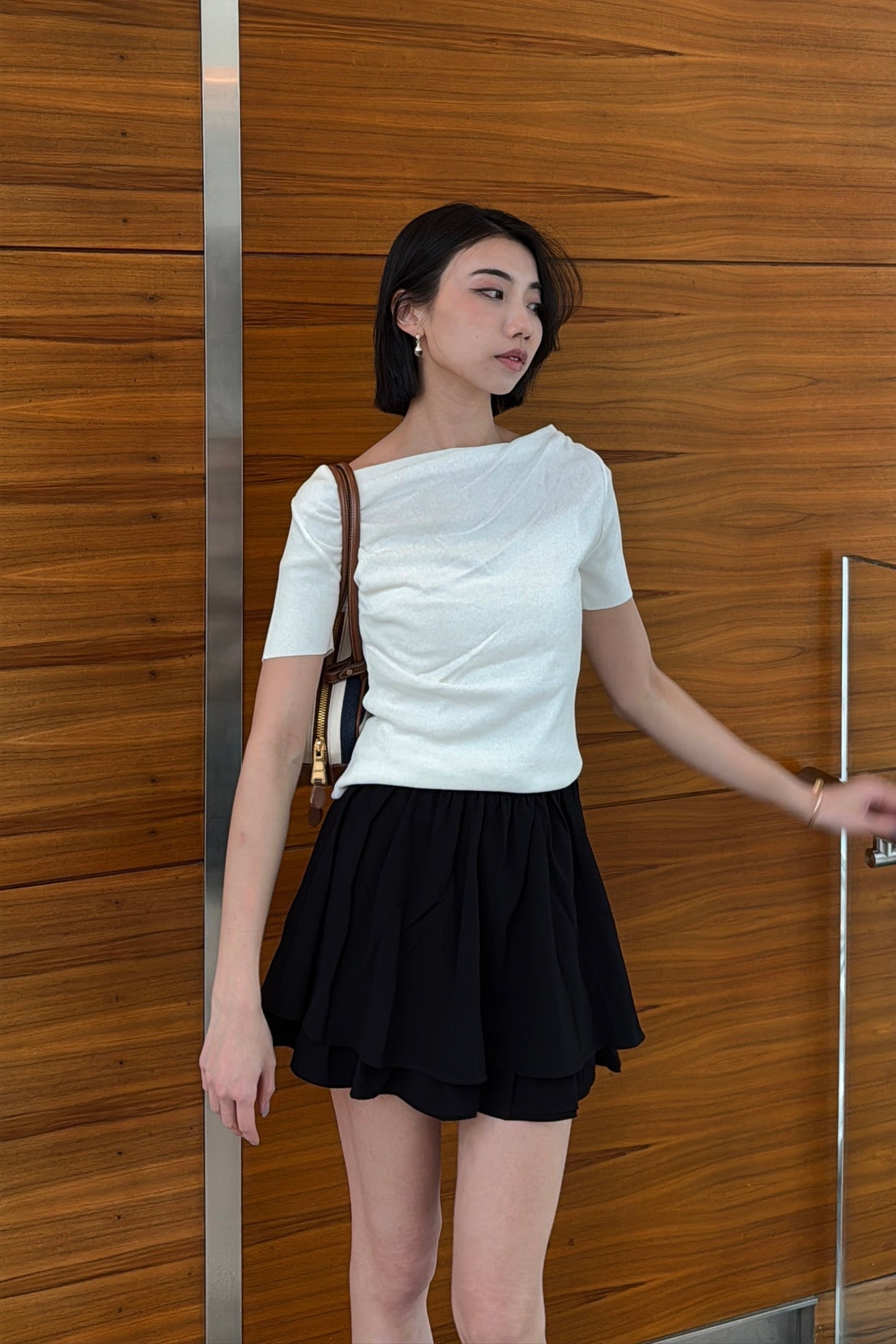 𝐌𝐚𝐲🇰🇷 【百搭裙褲】Mini Flare Skort