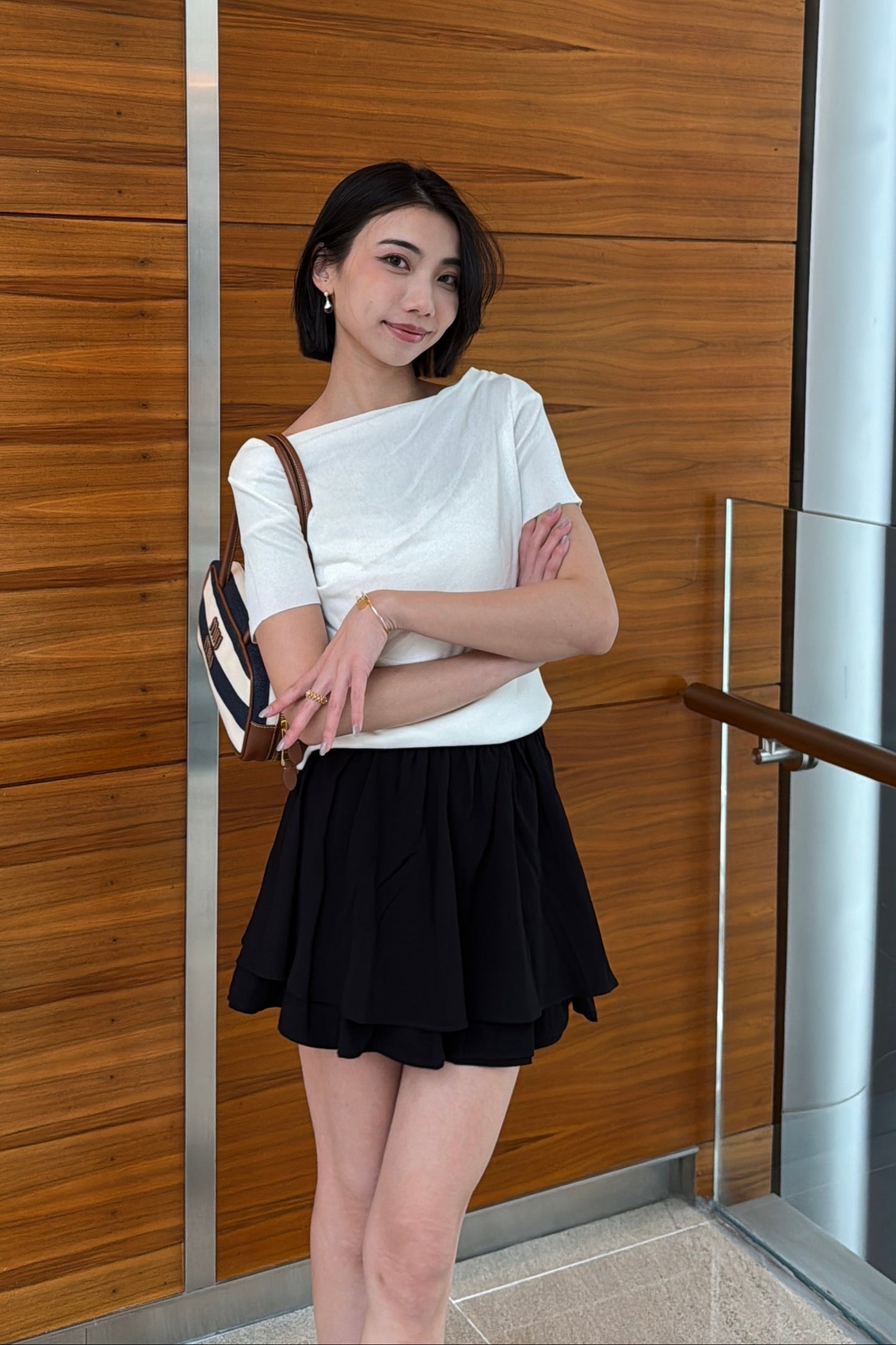 𝐌𝐚𝐲🇰🇷 【百搭裙褲】Mini Flare Skort