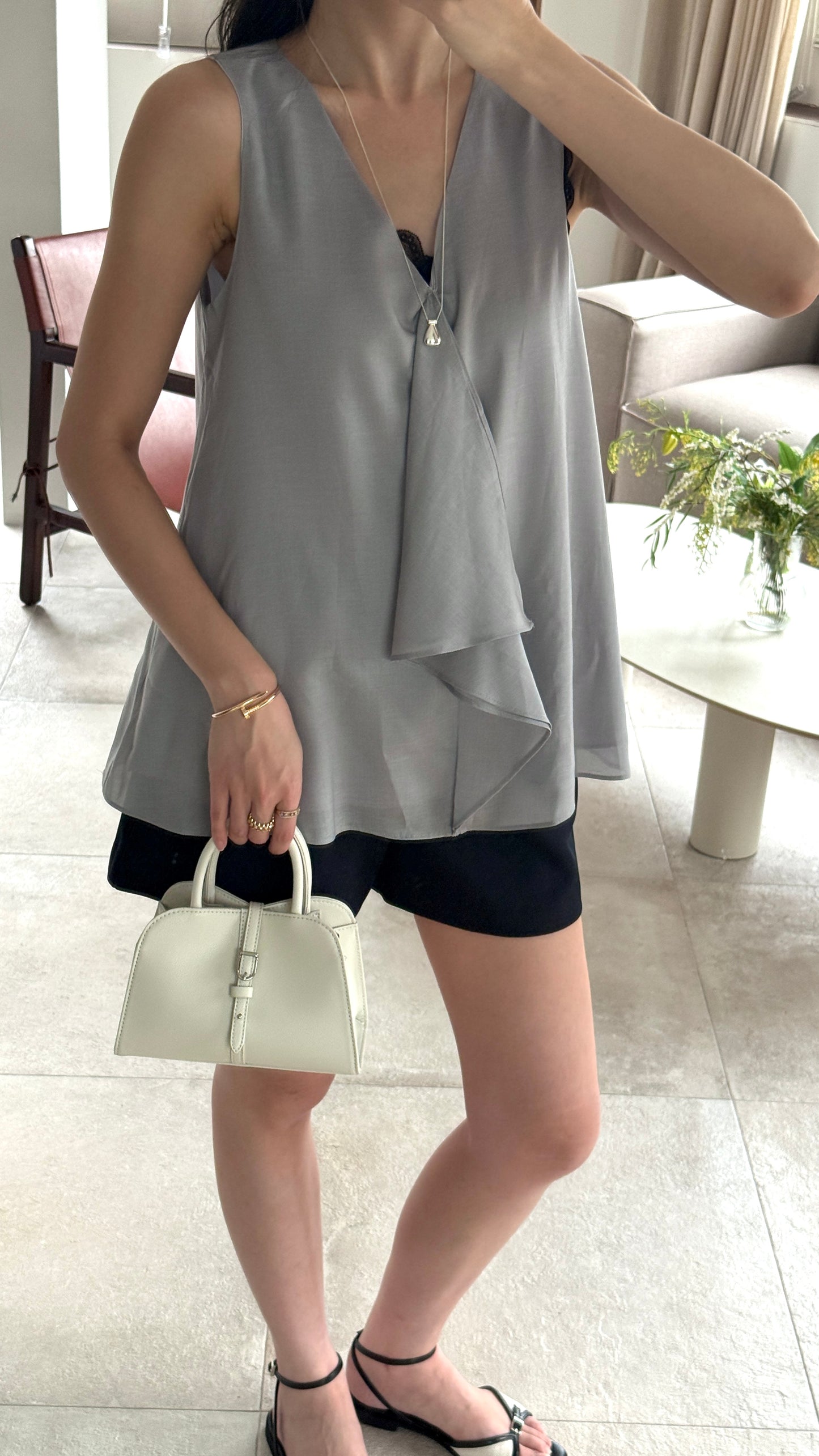 ᴊᴜʟ ꜱᴀʟᴇ ✨ Fluid Drape Vest