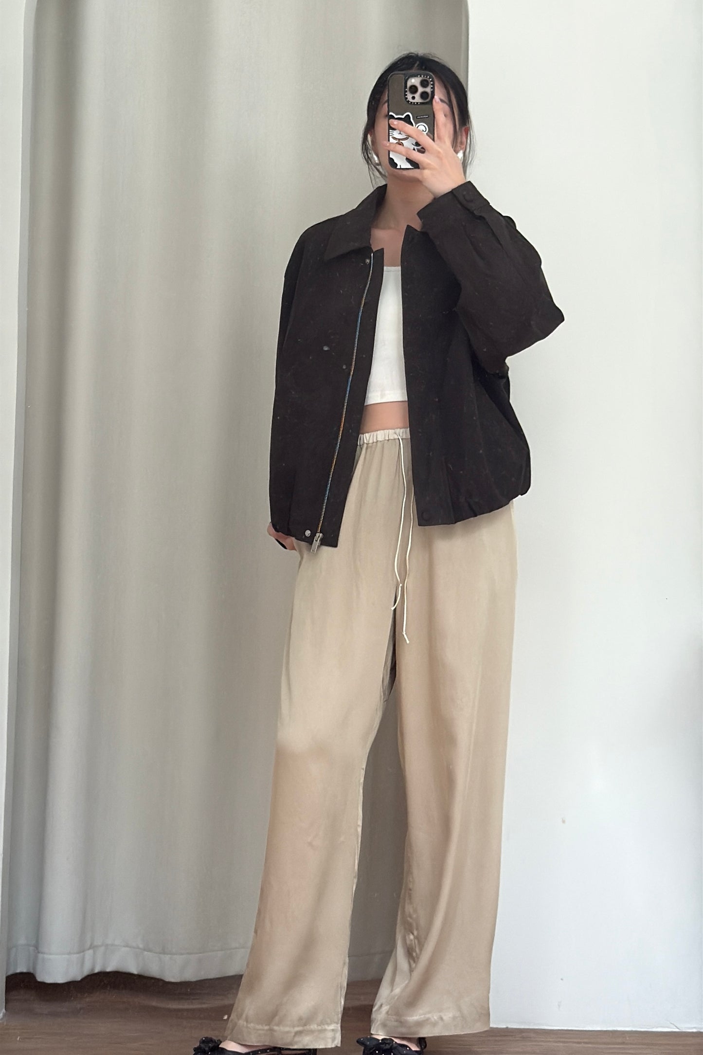 𝐀𝐮𝐭【Kedi Made】Flow Pants Petite+ 〖99cm〗
