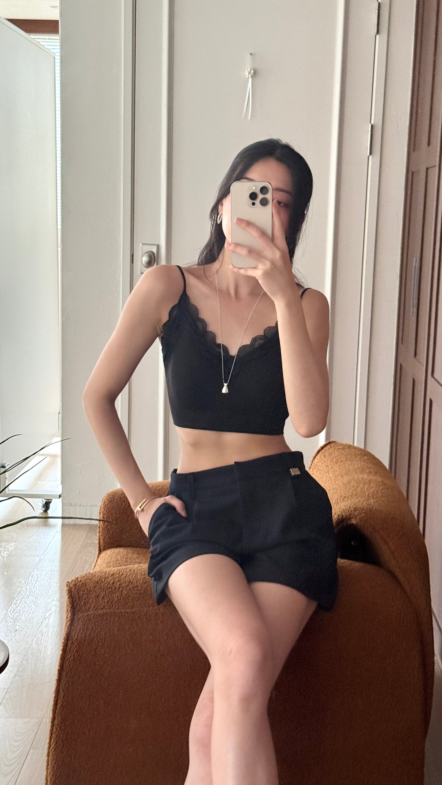 ᴊᴜʟ ꜱᴀʟᴇ ✨ V-Neck Lace Crop Bra Top