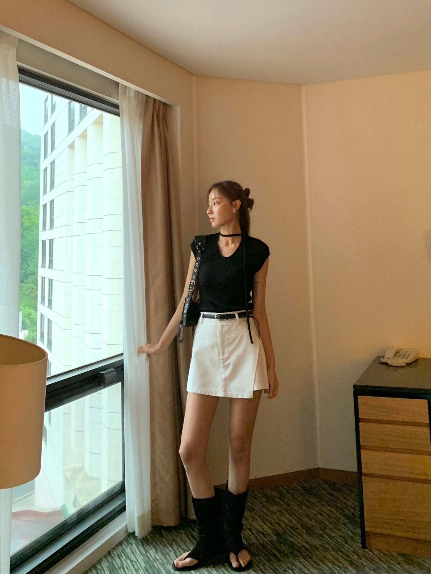 𝐌𝐚𝐲 Ribbed Short Sleeves