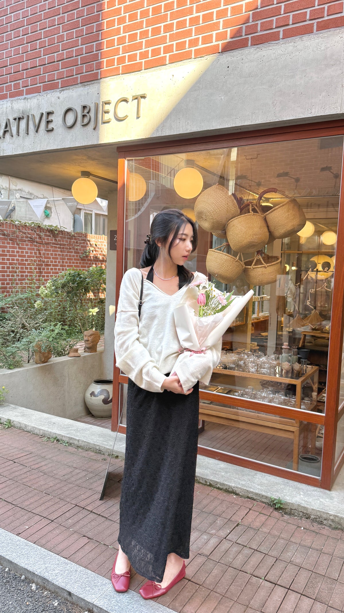 KR 𝐒𝐞𝐩【Fine Wool質感V領】Relaxed V Cashmere Knit