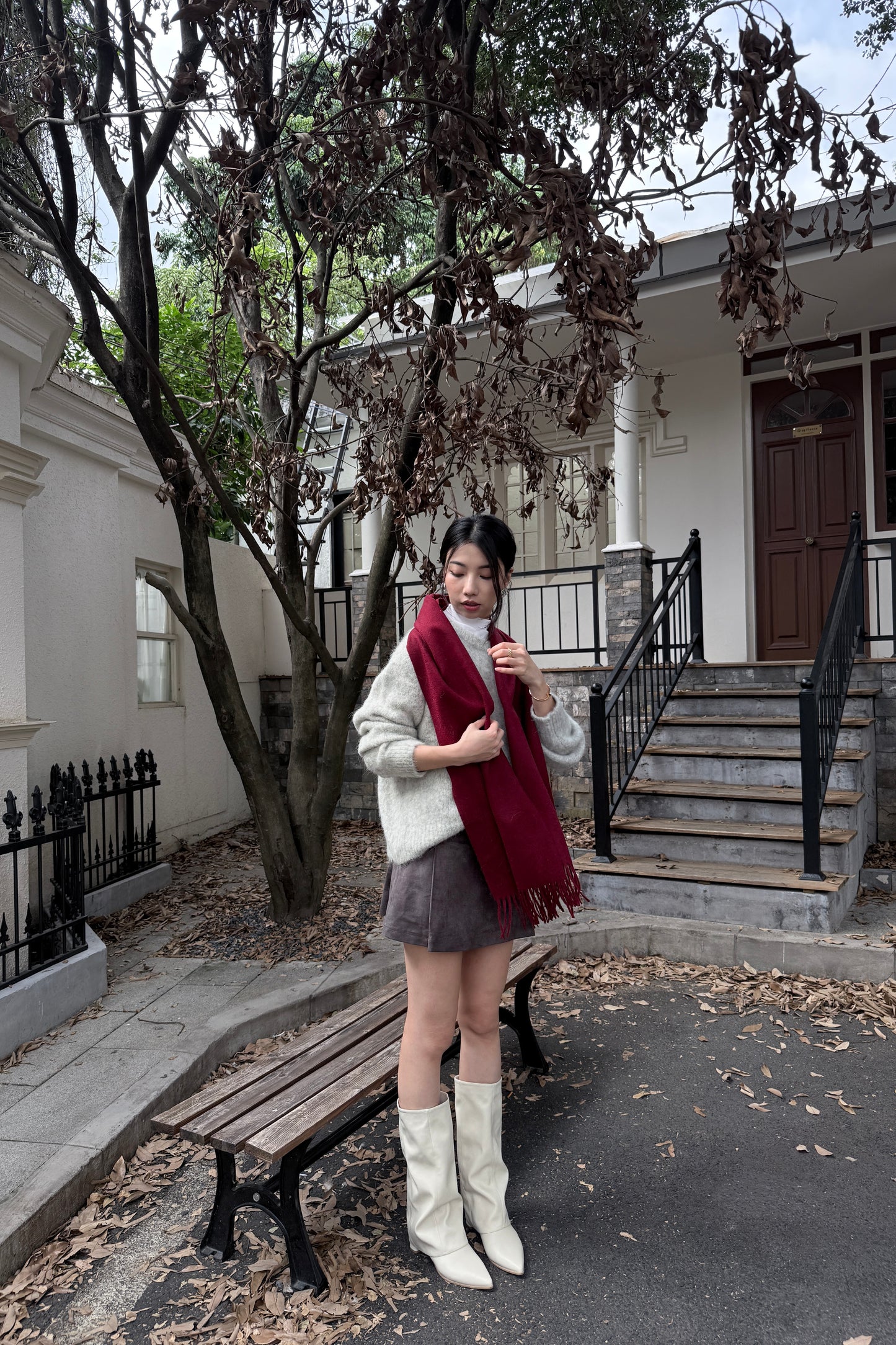 𝐃𝐞𝐜 Swatch Wool Scarf