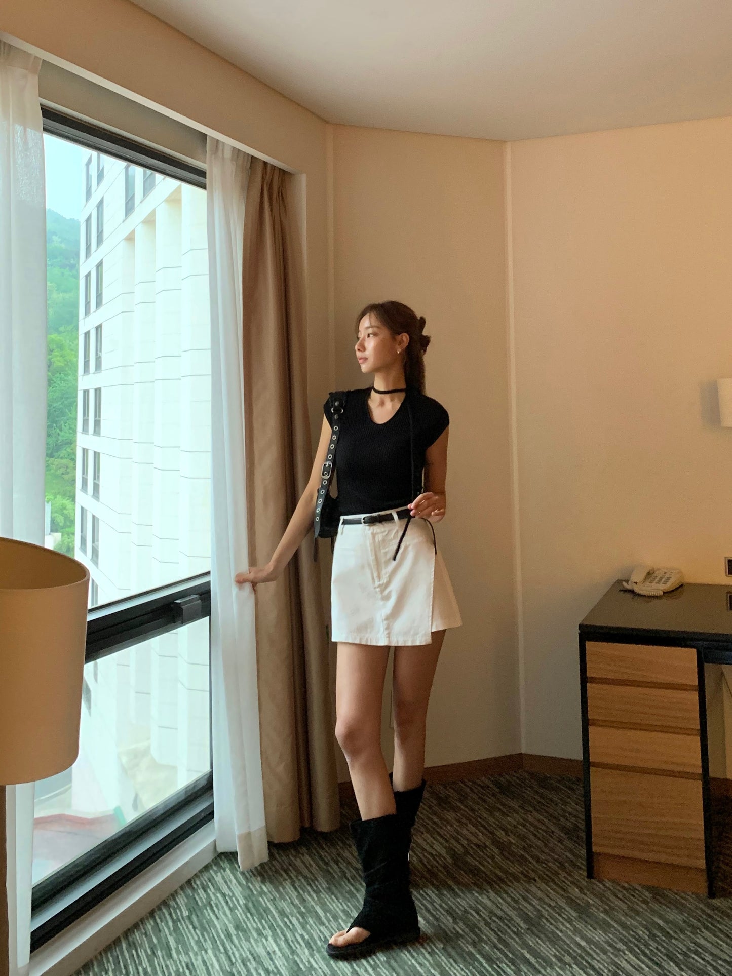 𝐌𝐚𝐲 Ribbed Short Sleeves