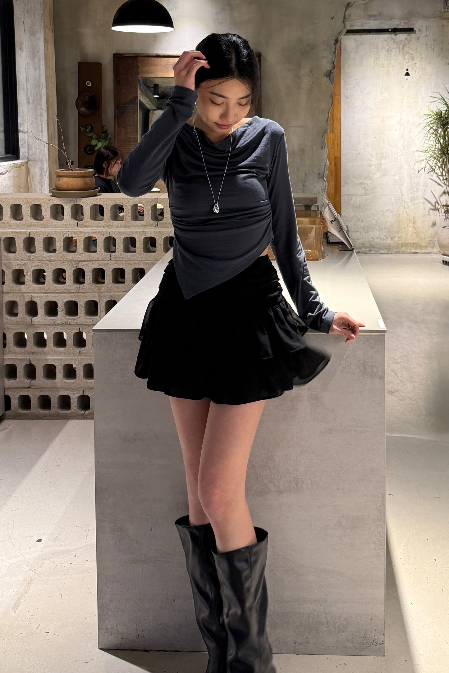𝐌𝐚𝐫🇰🇷 Elise Wrap Mini Skort