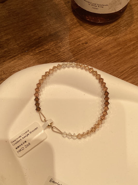 【Lara】Swarovski Crystal Gradient Bracelet 漸變秋色手鐲