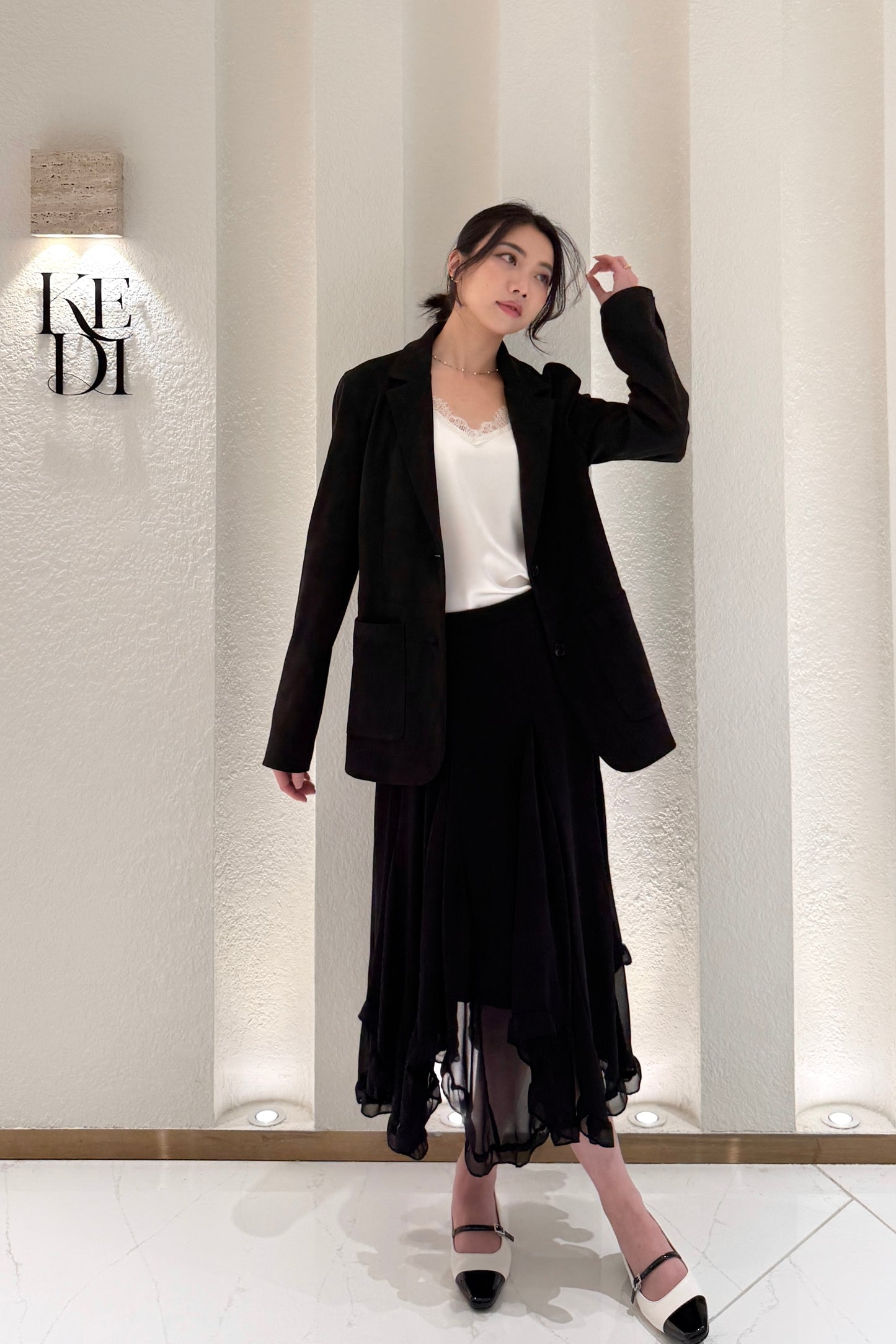 𝐅𝐞𝐛 【大熱restock款】Silhouette Flow Skirt