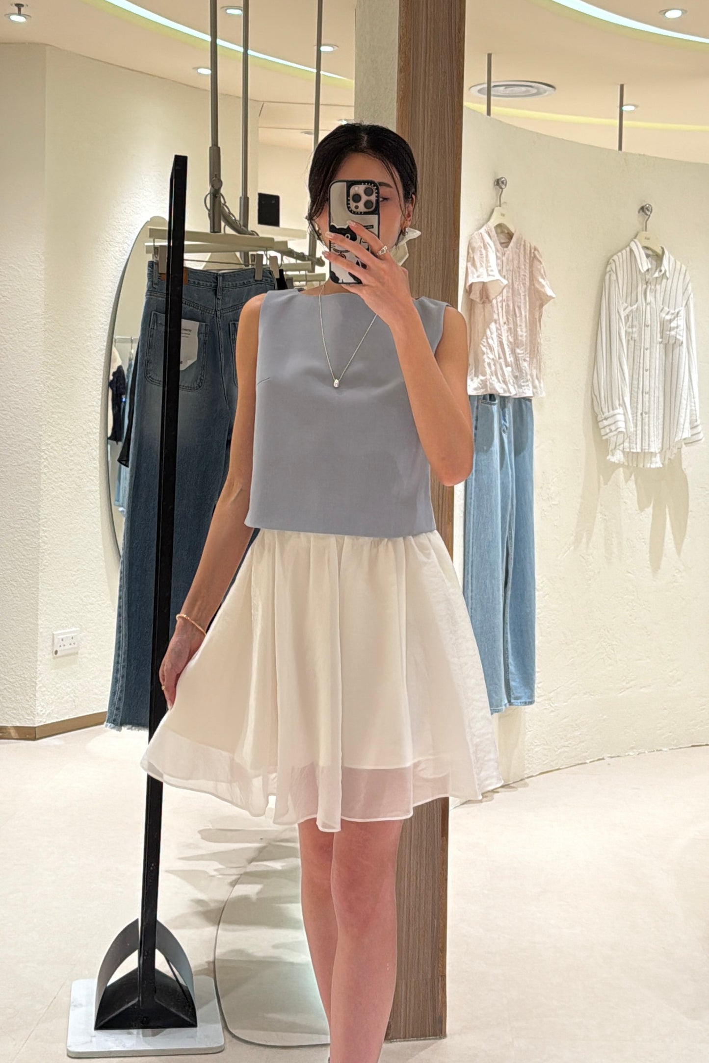 𝐉𝐮𝐥 Blue Haze Form Top