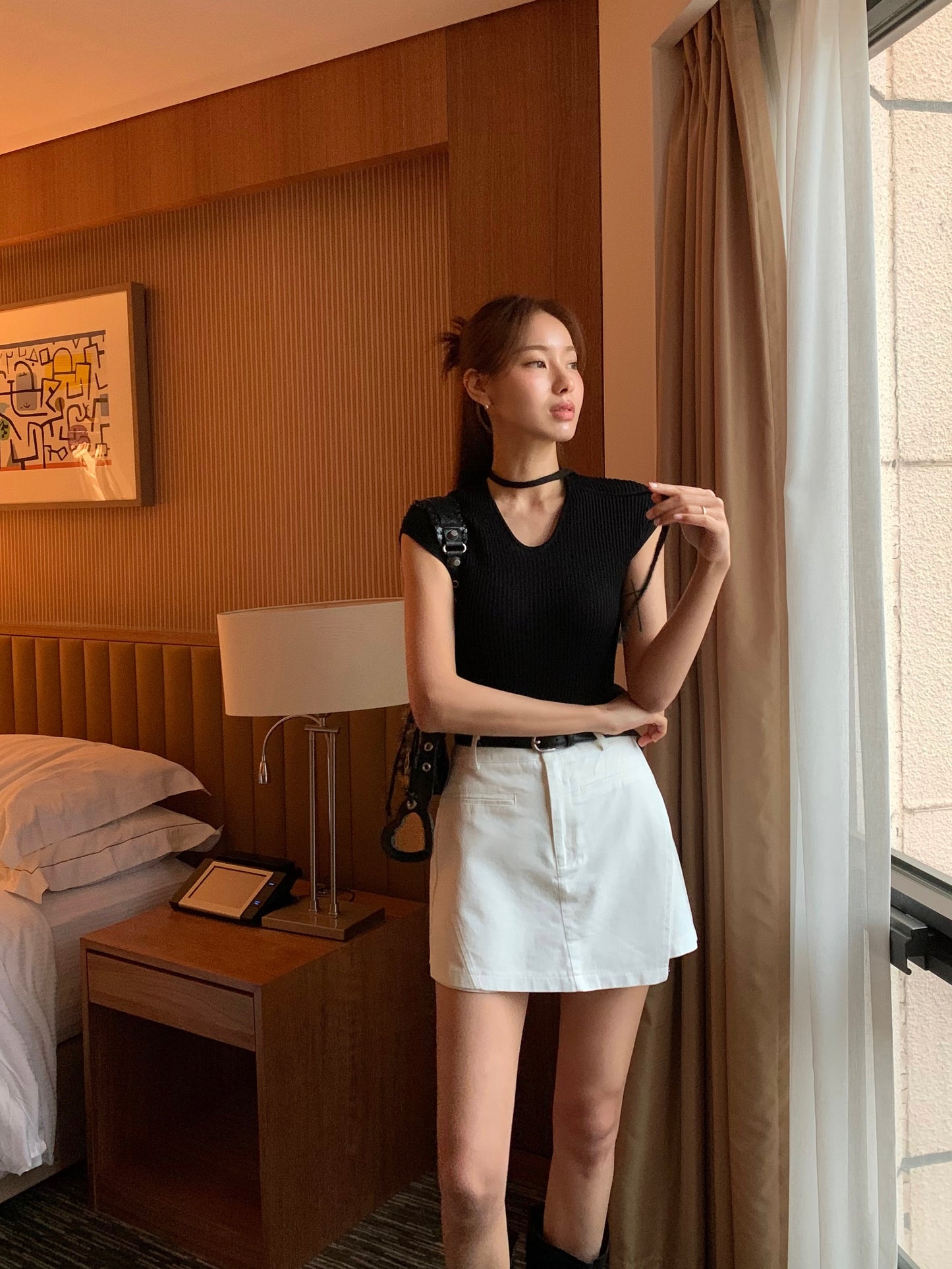 𝐌𝐚𝐲 Ribbed Short Sleeves