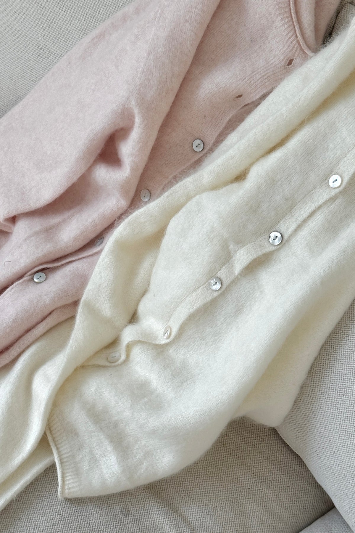 KR 𝐒𝐞𝐩【Season's Premium Pick】Soft Halo Cashmere Cardigan