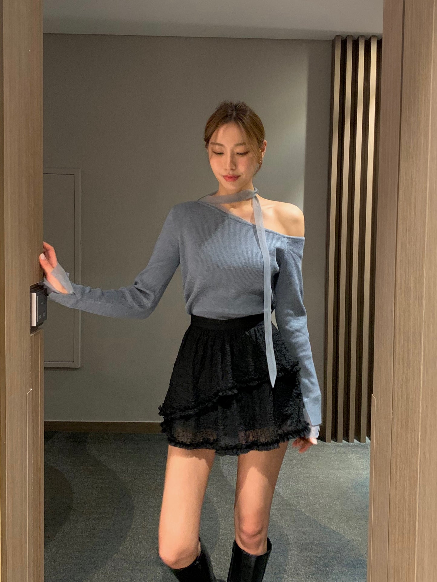 𝐌𝐚𝐫🇰🇷 Lace Mini Skort