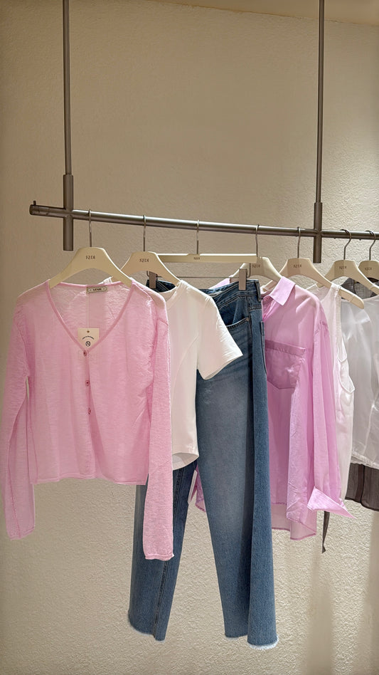 𝐀𝐮𝐭 Blush air cardigan