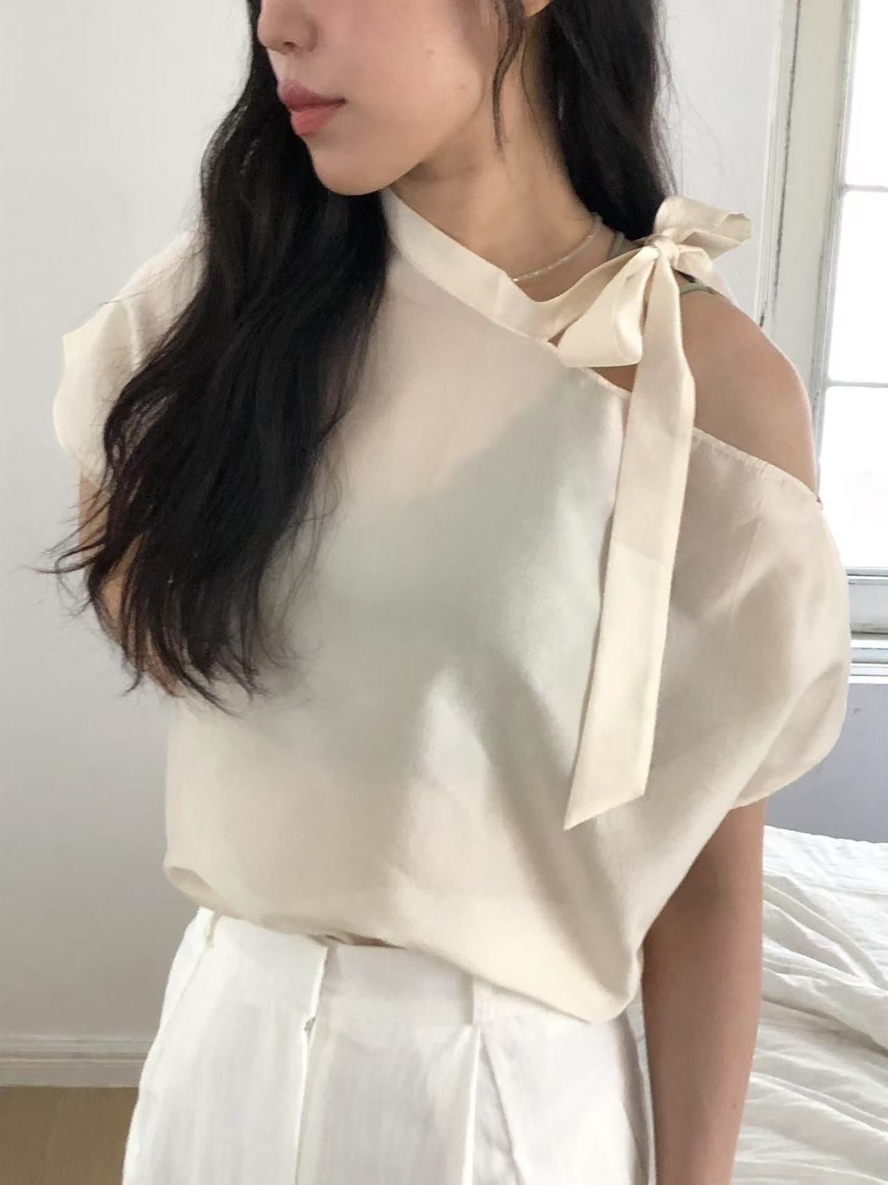 𝐉𝐮𝐥 Ballet Tie Blouse ᵇᵉˢᵗ ⁱᵗᵉᵐ