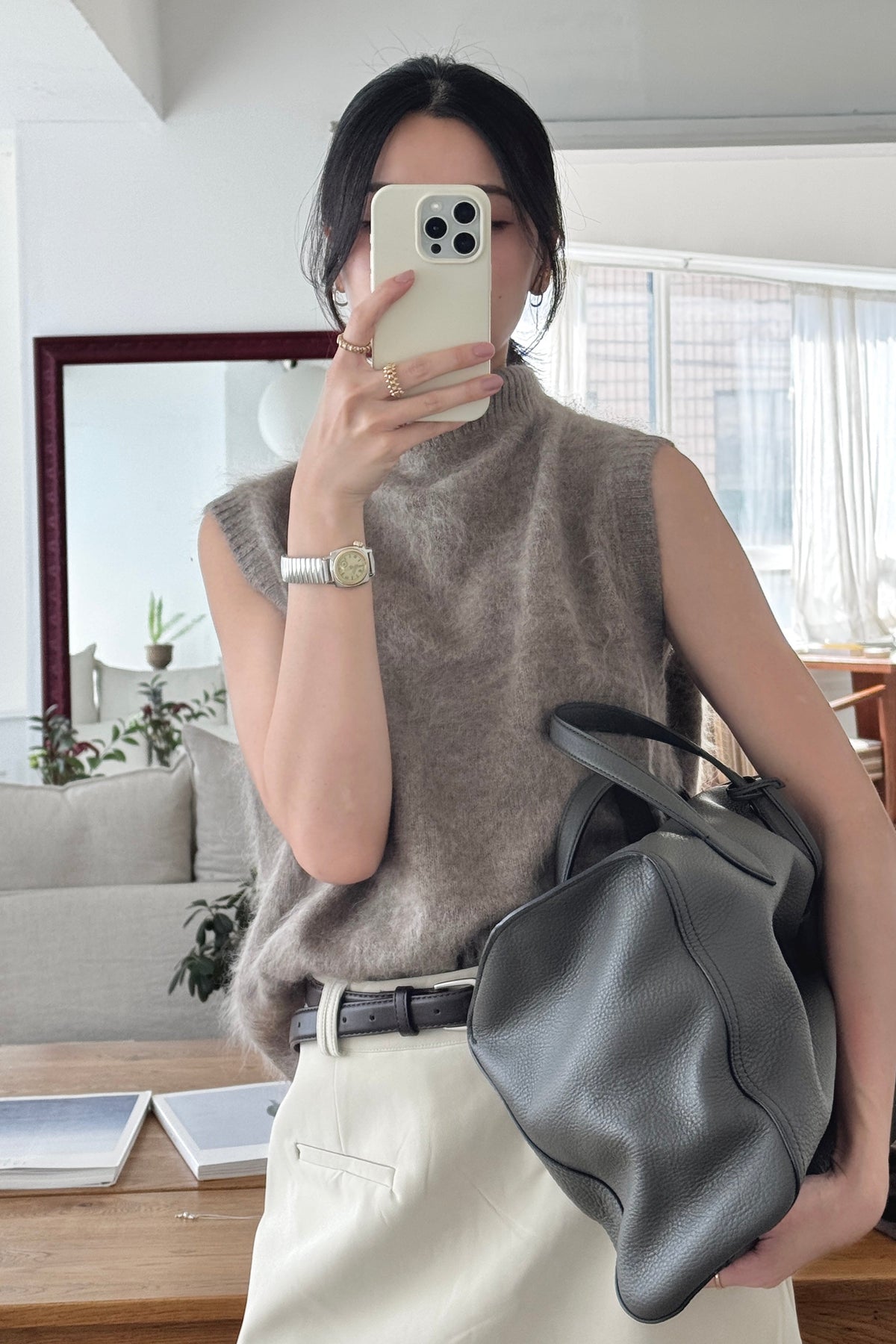 KR 𝐒𝐞𝐩【轉季百搭款】Soft Collar Knit Vest