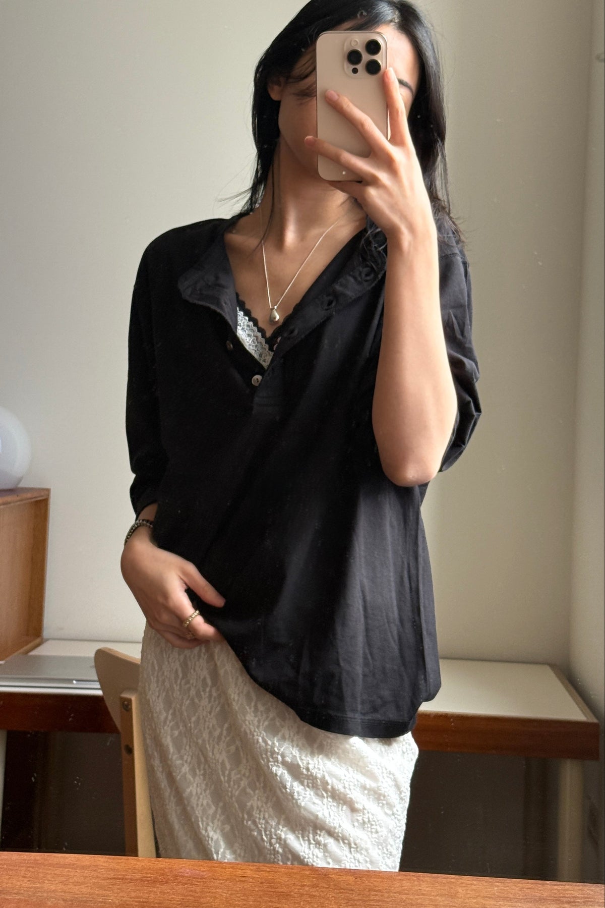 KR 𝐒𝐞𝐩【Cotton100】Off-Duty Henley