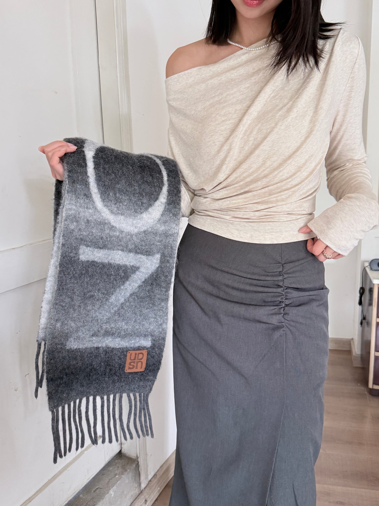 𝐃𝐞𝐜 Gradient Duo Wool Muffler ᵇᵉˢᵗ ⁱᵗᵉᵐ