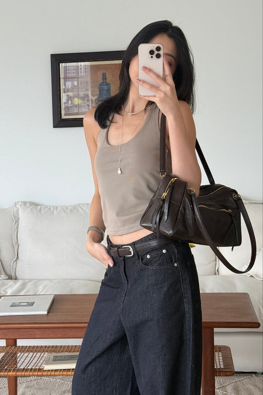 KR 𝐒𝐞𝐩【轉季內搭必備】Second Skin Padded Top