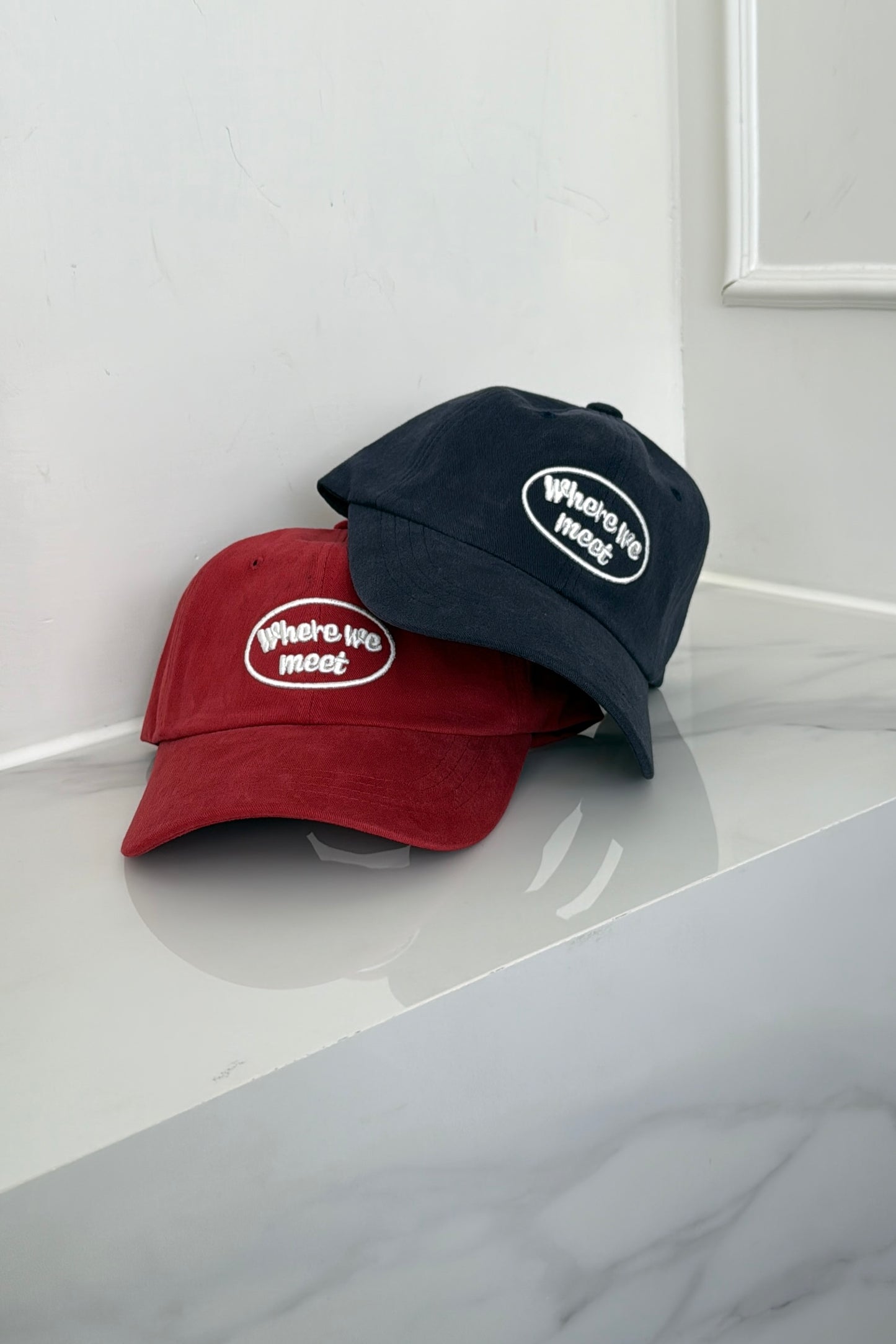 𝐀𝐮𝐭 “Where We Meet” Logo Cap 09.01