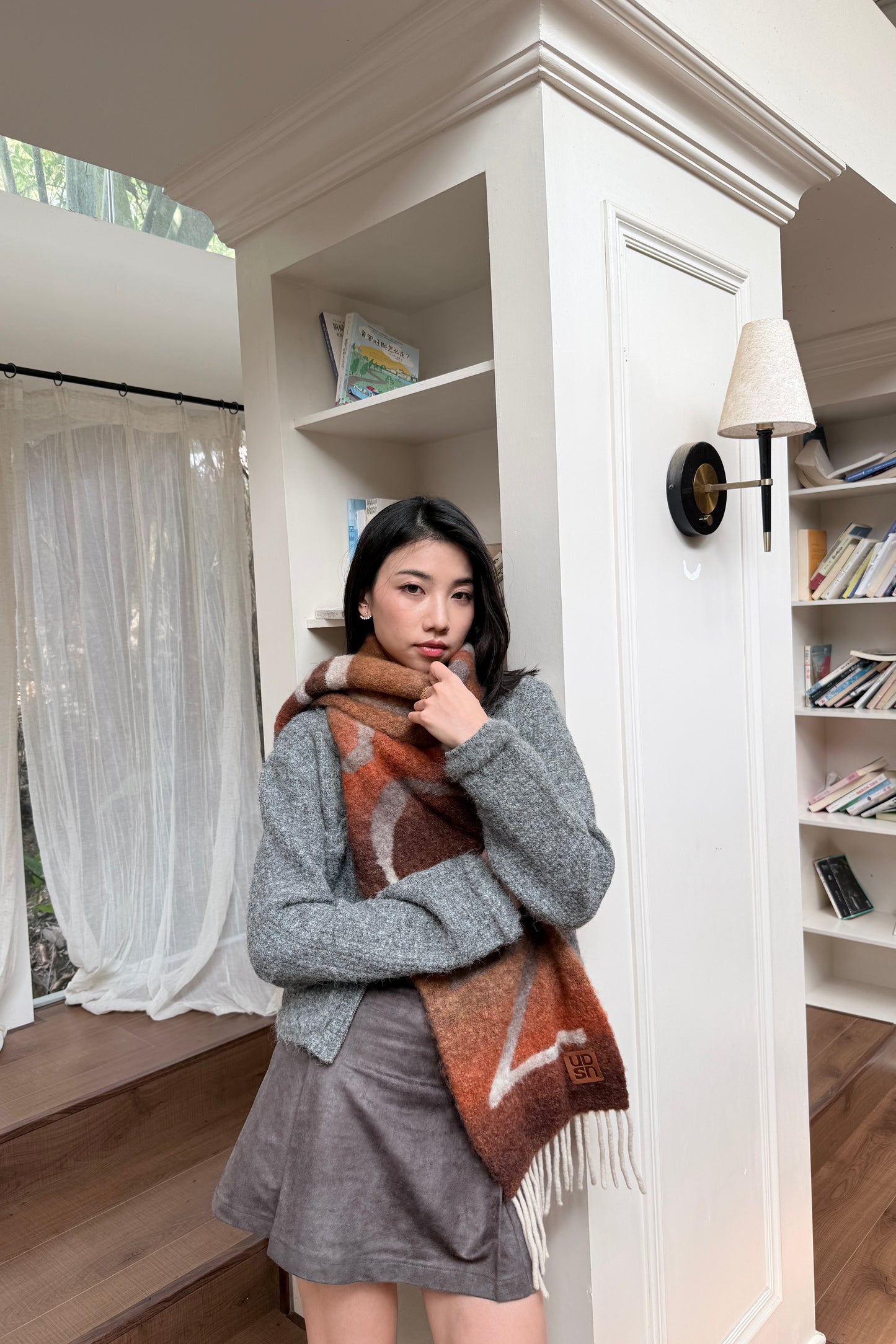 𝐍𝐨𝐯 Textured Cropped Cardigan 【Light-wool】