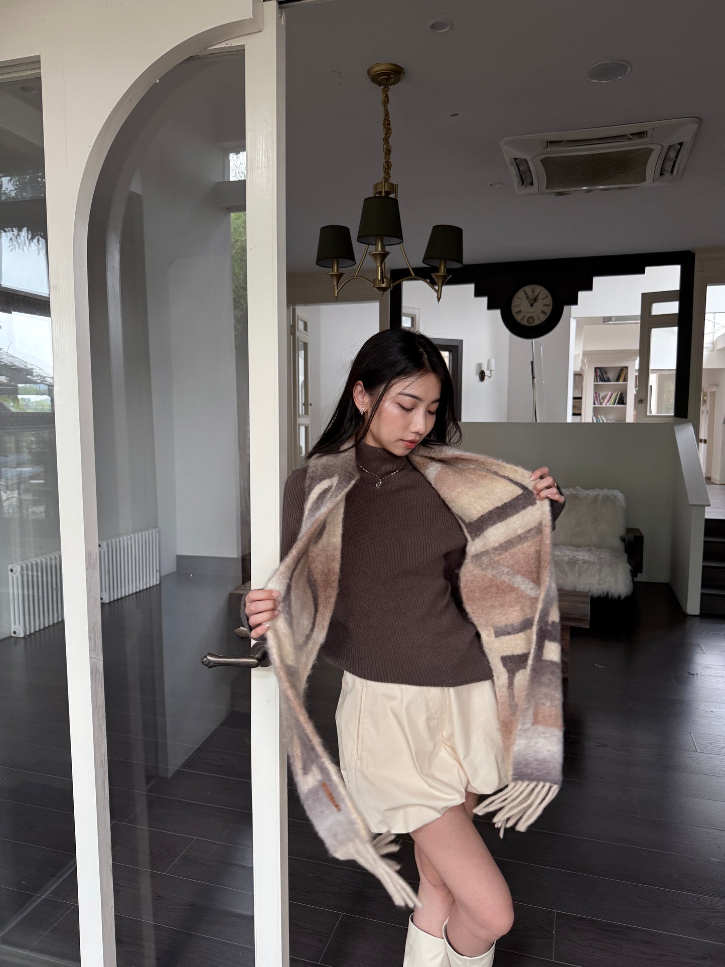 𝐃𝐞𝐜 Gradient Duo Wool Muffler ᵇᵉˢᵗ ⁱᵗᵉᵐ