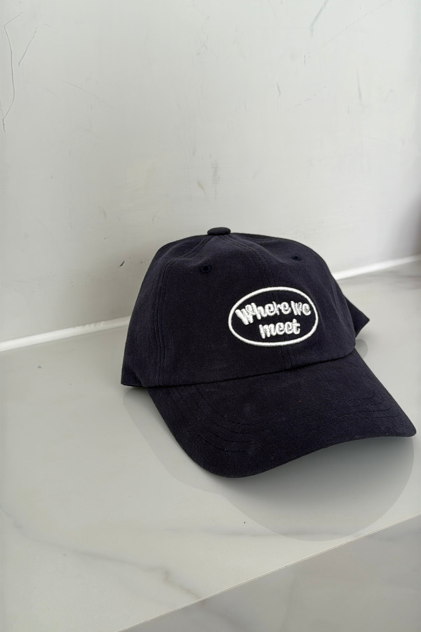 𝐀𝐮𝐭 “Where We Meet” Logo Cap 09.01
