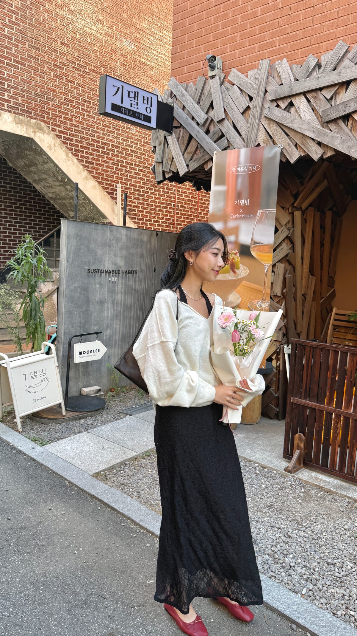 KR 𝐒𝐞𝐩【Fine Wool質感V領】Relaxed V Cashmere Knit