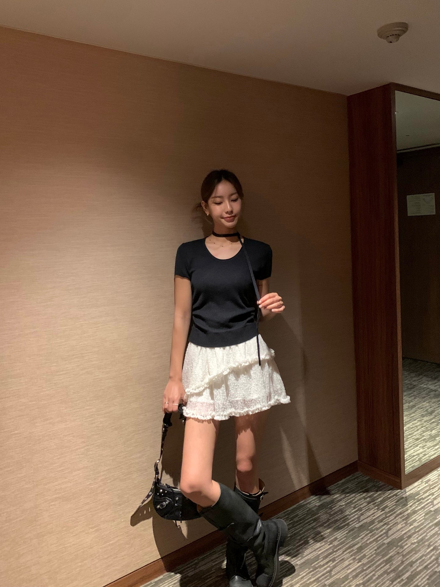 𝐌𝐚𝐫🇰🇷 Lace Mini Skort
