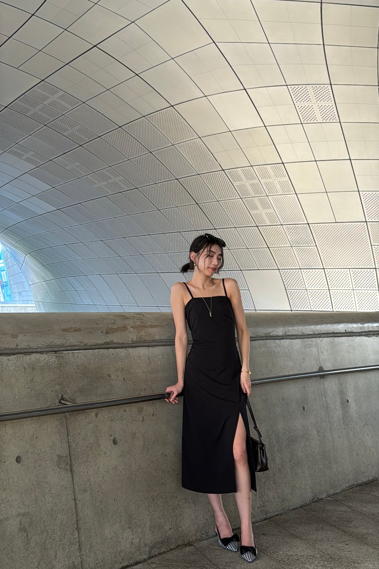 𝐒𝐞𝐩🇰🇷 【Kedi Made】 Slit Camisole Dress 〖布料造工升級！〗 ᵇᵉˢᵗ ⁱᵗᵉᵐ