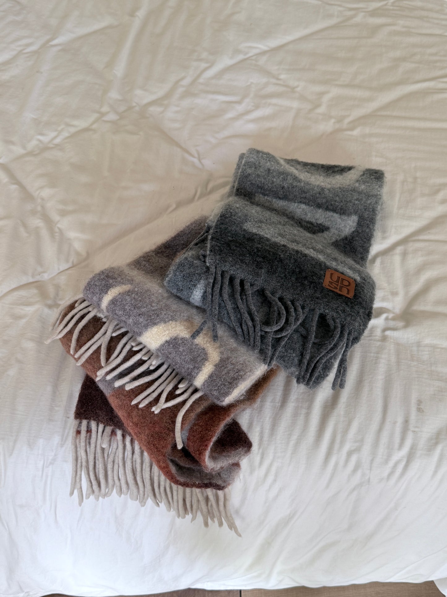 𝐃𝐞𝐜 Gradient Duo Wool Muffler ᵇᵉˢᵗ ⁱᵗᵉᵐ