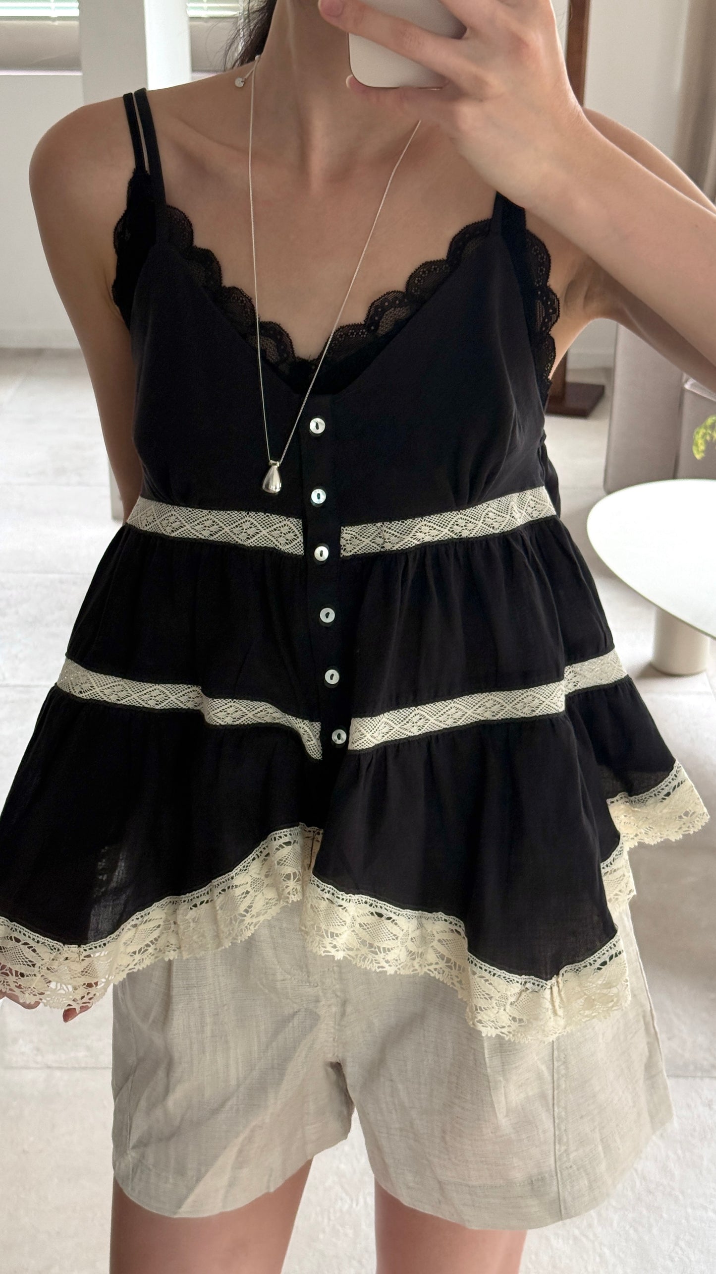 ᴊᴜʟ ꜱᴀʟᴇ ✨ Layered Lace Top