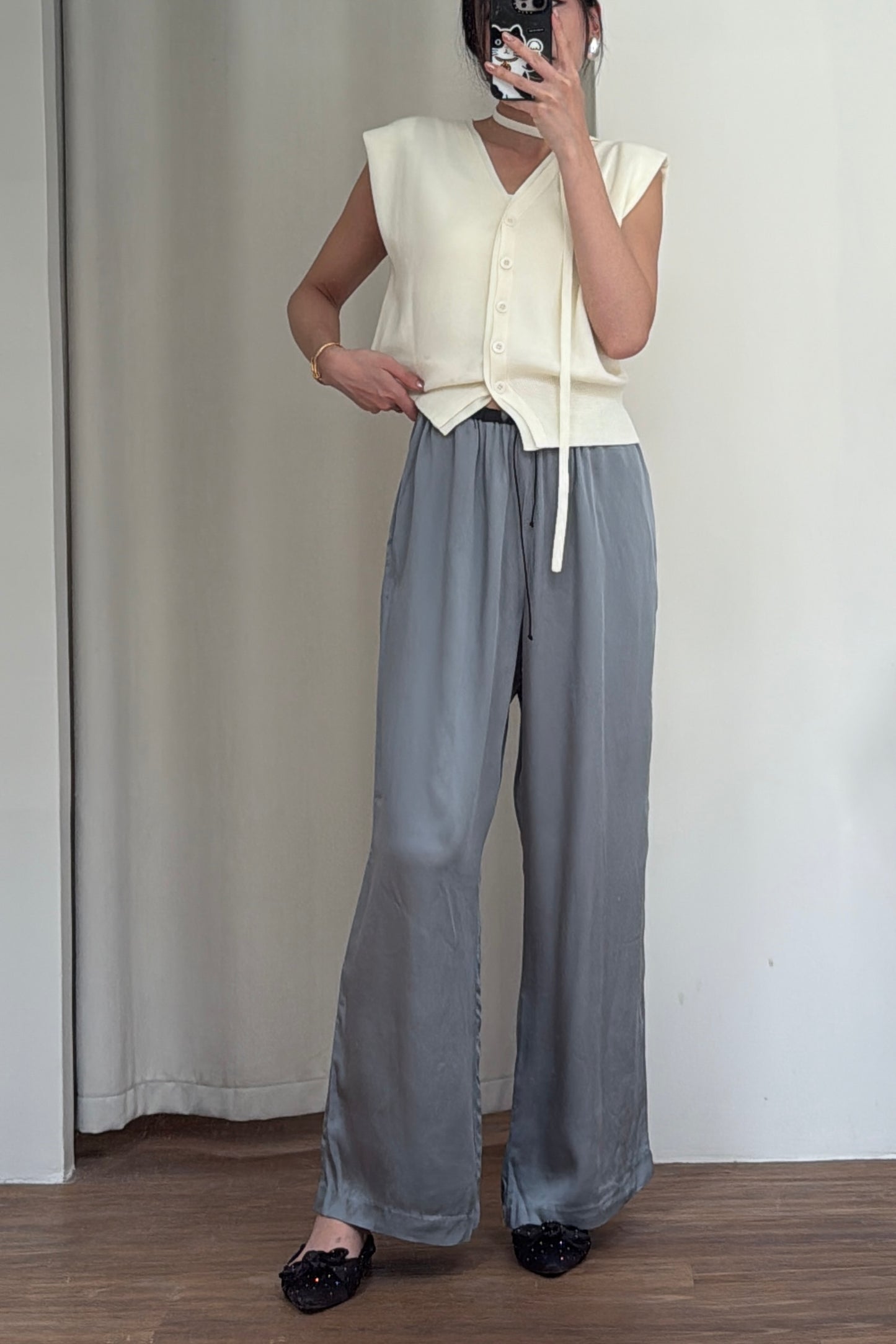 𝐀𝐮𝐭【Kedi Made】Flow Pants Petite+ 〖99cm〗