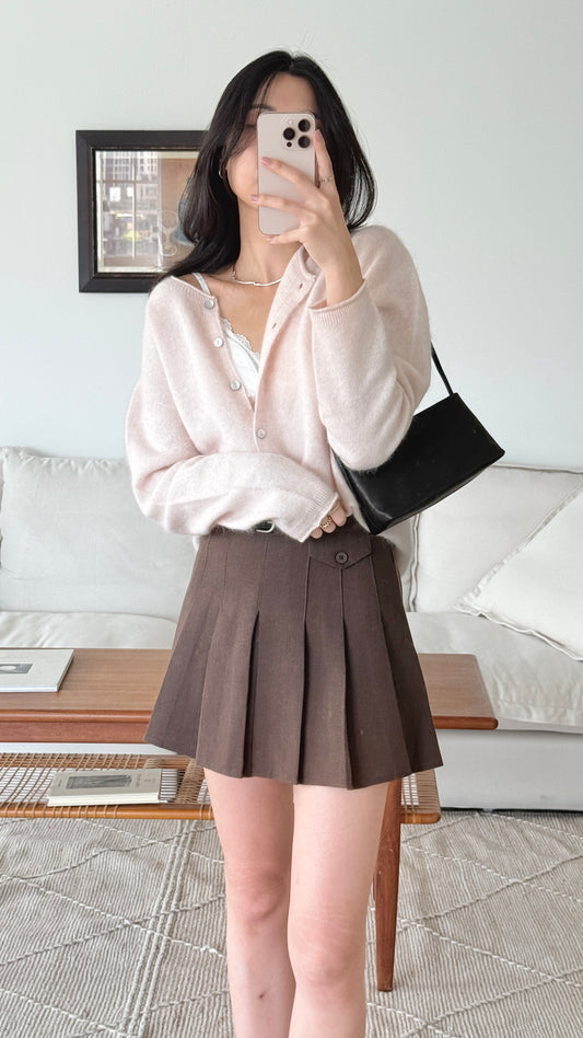 KR 𝐒𝐞𝐩【秋冬必入｜附皮帶】Everyday Belted Skort
