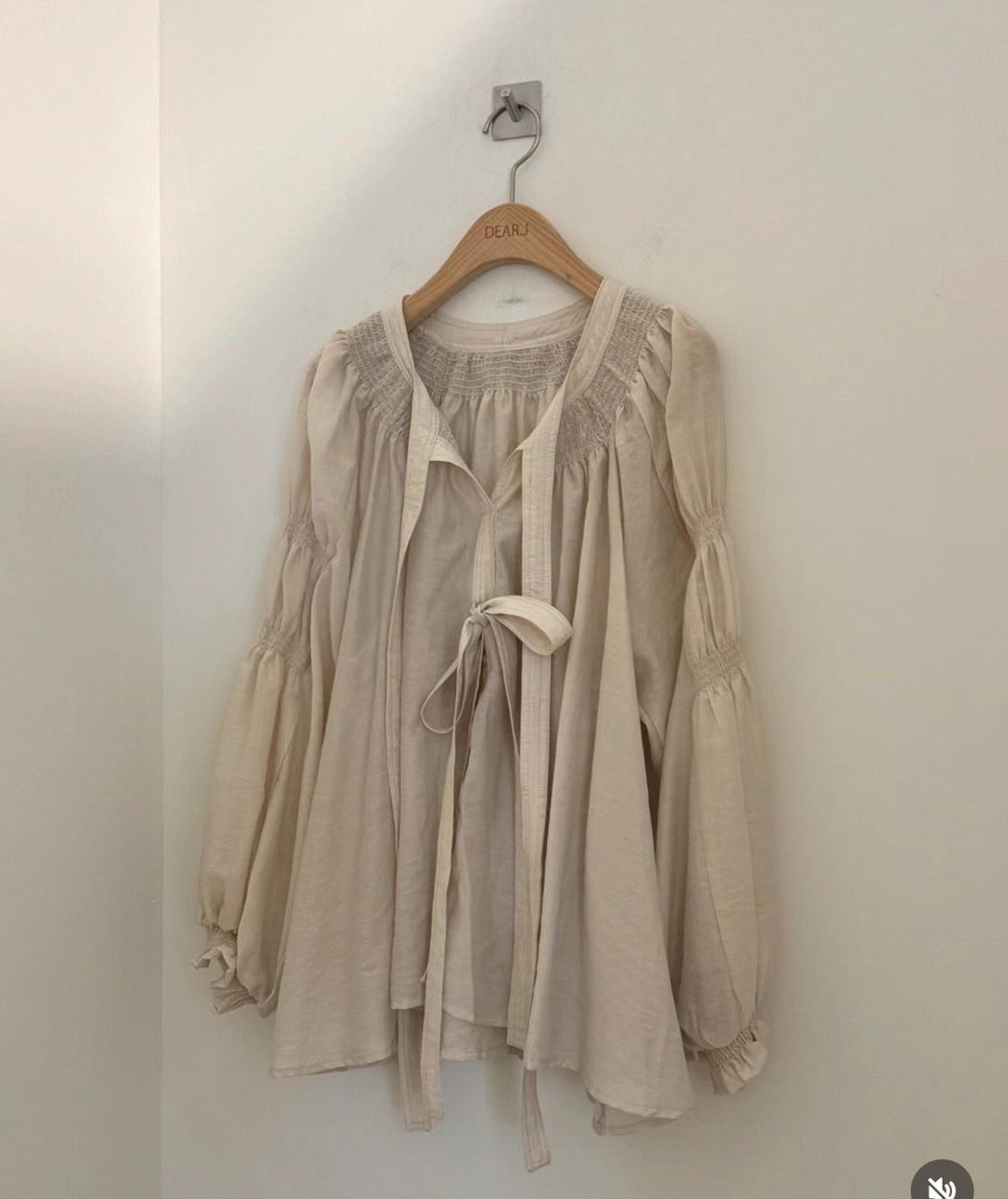 𝐅𝐚𝐥𝐥🍁 Ribbon Ruffle Blouse