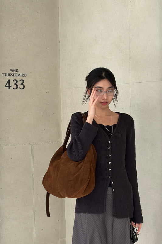 𝐒𝐞𝐩🇰🇷 V-neck Longline Knit