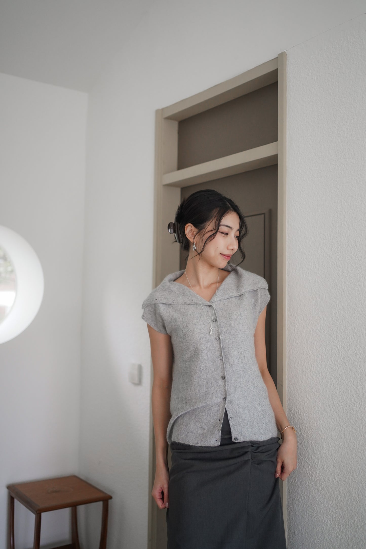 𝐒𝐞𝐩🇰🇷 Aria Raccoon Knit Top