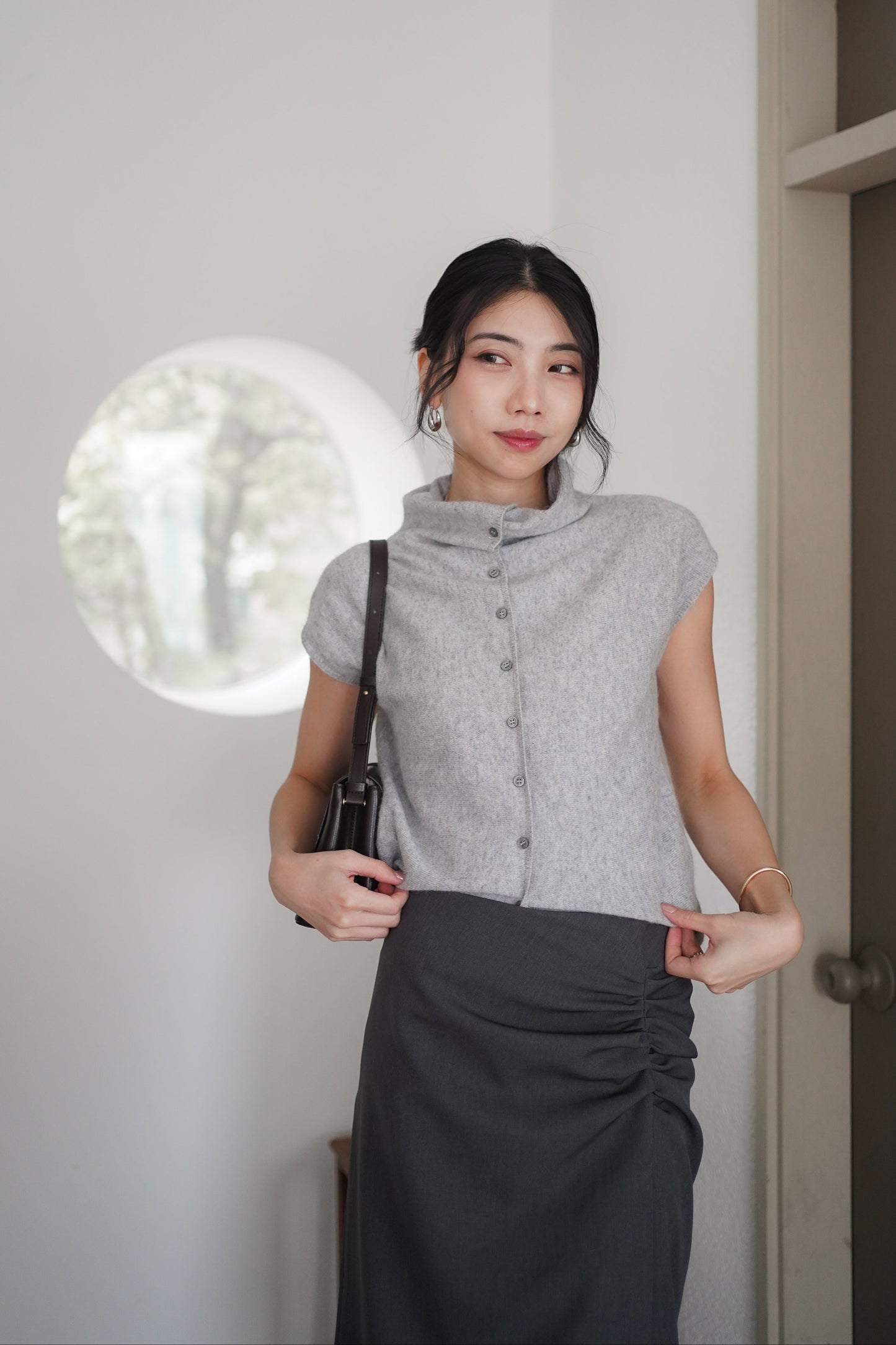 𝐒𝐞𝐩🇰🇷 Aria Raccoon Knit Top