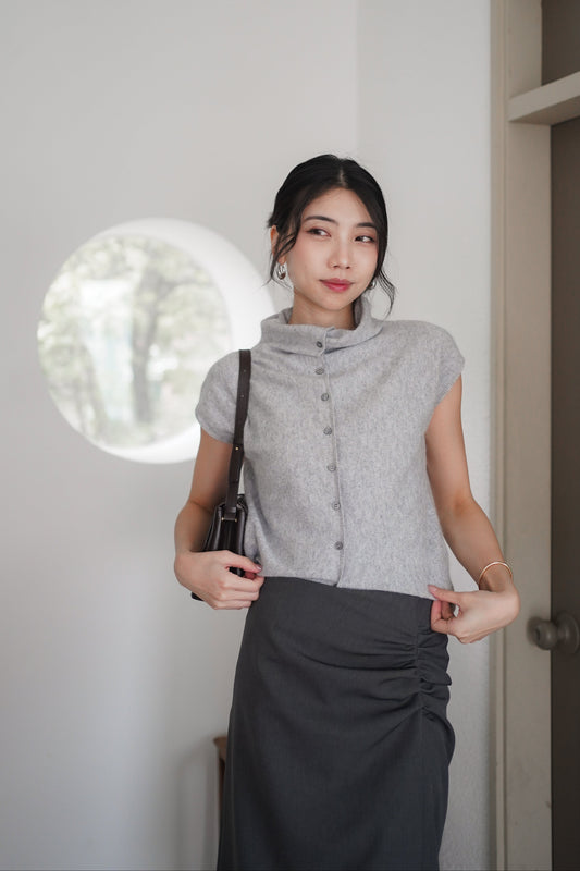 𝐒𝐞𝐩🇰🇷 Aria Raccoon Knit Top