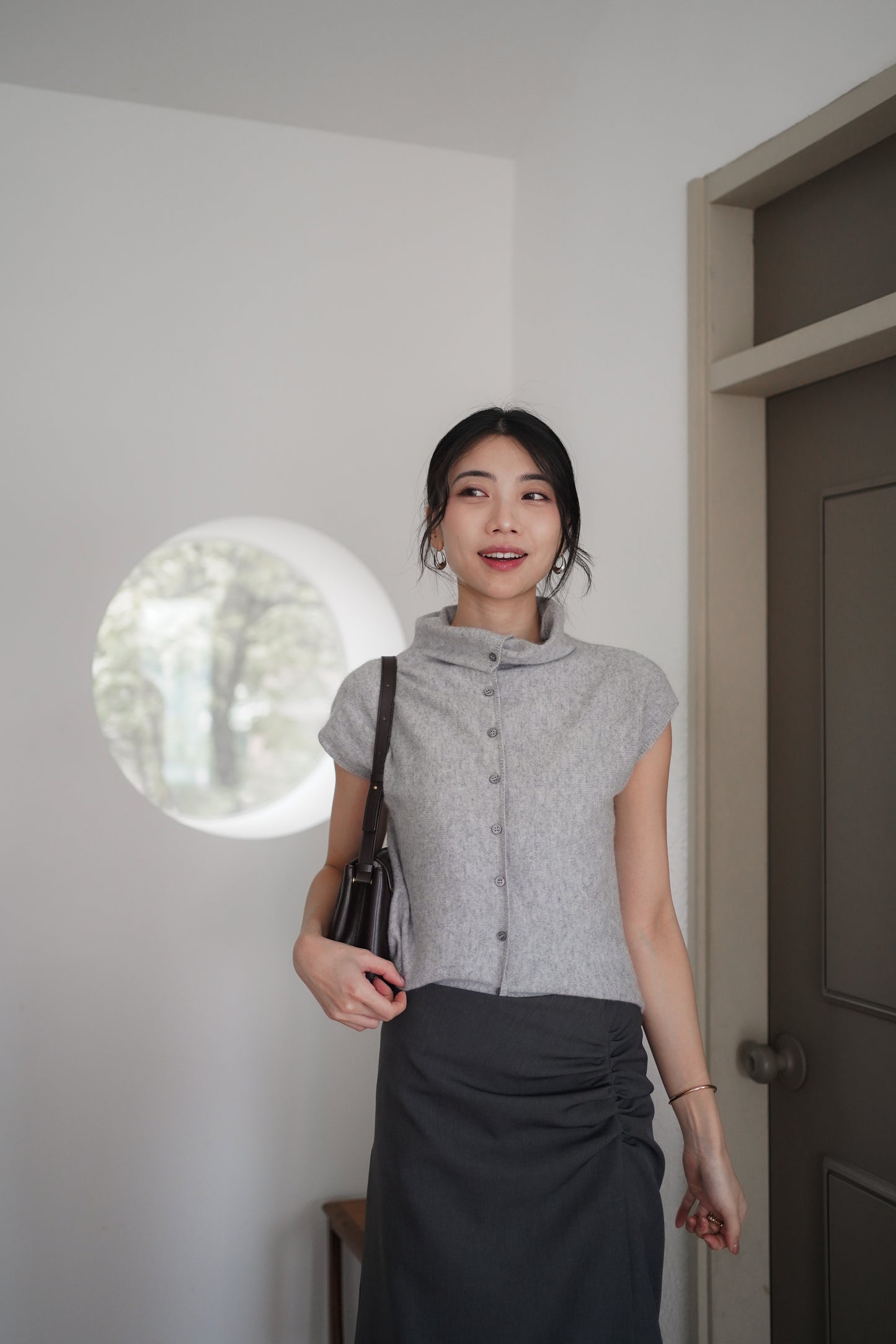 𝐒𝐞𝐩🇰🇷 Aria Raccoon Knit Top