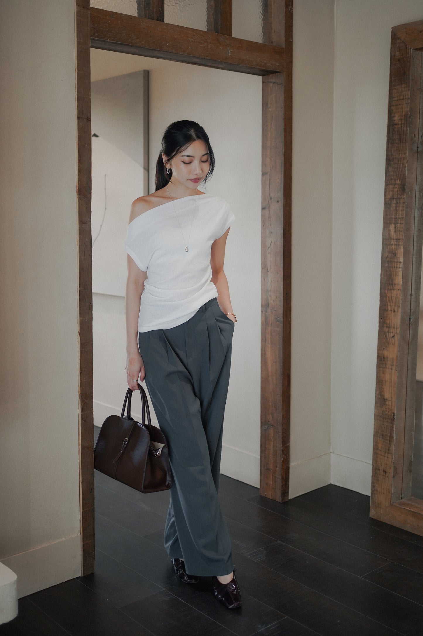 𝐉𝐮𝐧 【夏日百搭款】 Soft Angle Top