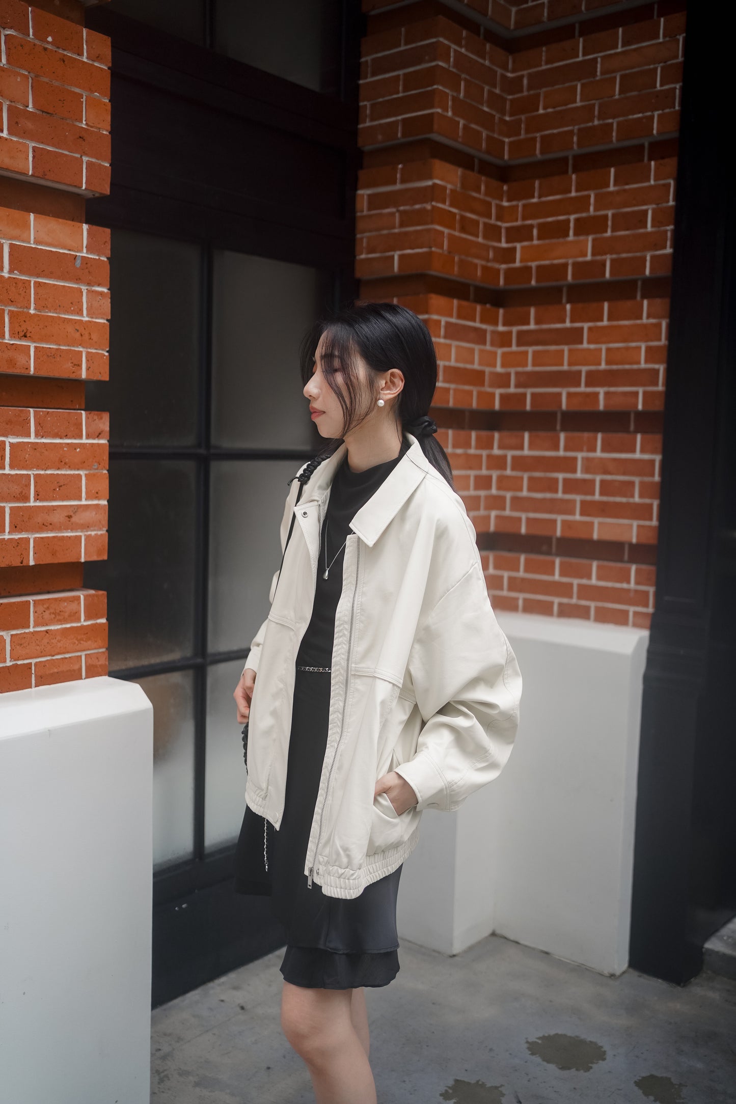 𝐒𝐞𝐩 【休閑鬆弛感】Relaxed Sunday Leather Jacket