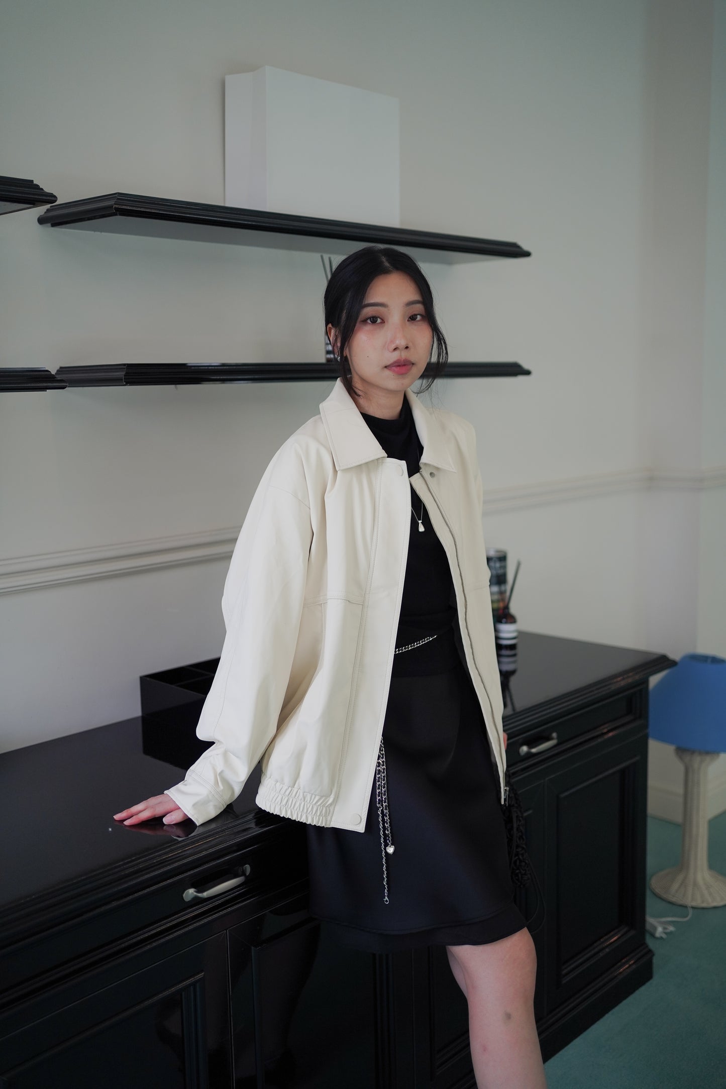 𝐒𝐞𝐩 【休閑鬆弛感】Relaxed Sunday Leather Jacket