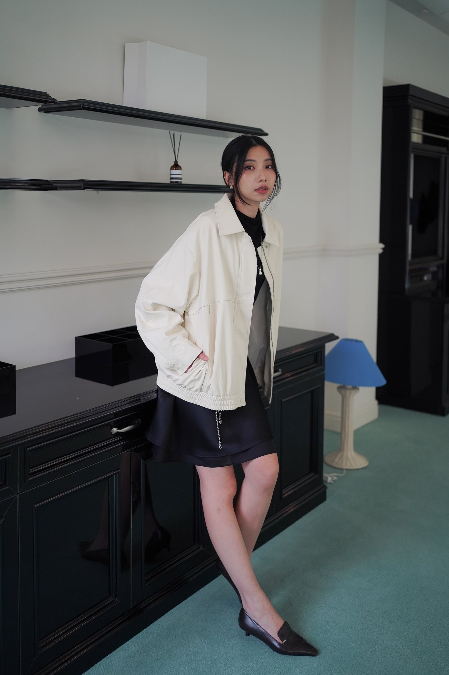 𝐒𝐞𝐩 【休閑鬆弛感】Relaxed Sunday Leather Jacket