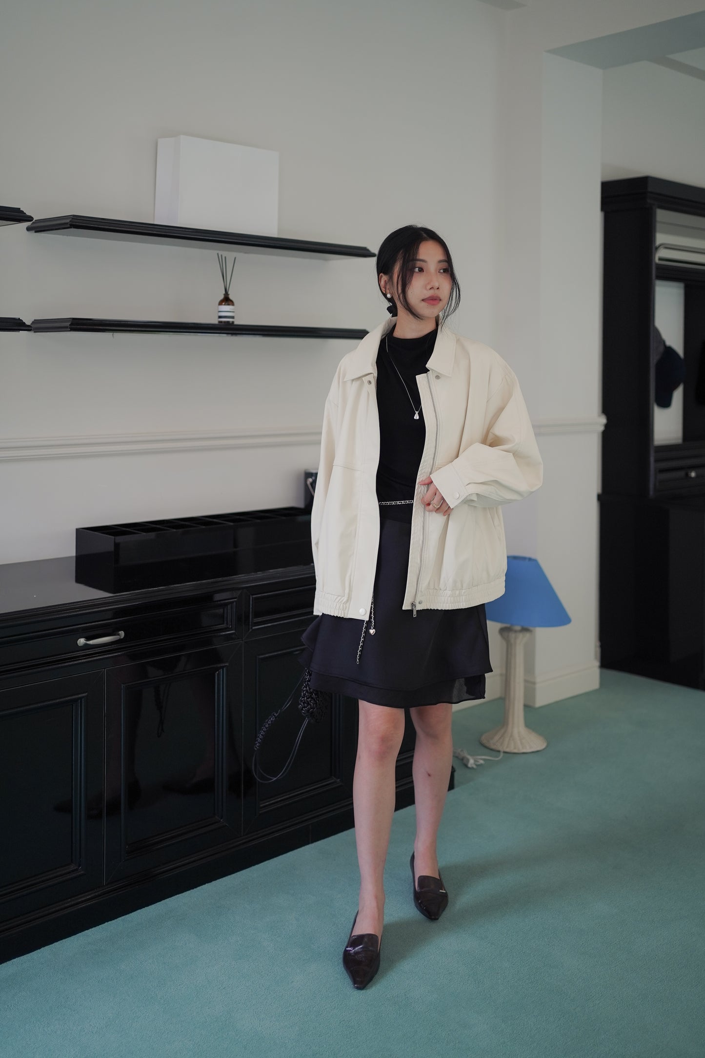 𝐒𝐞𝐩 【休閑鬆弛感】Relaxed Sunday Leather Jacket