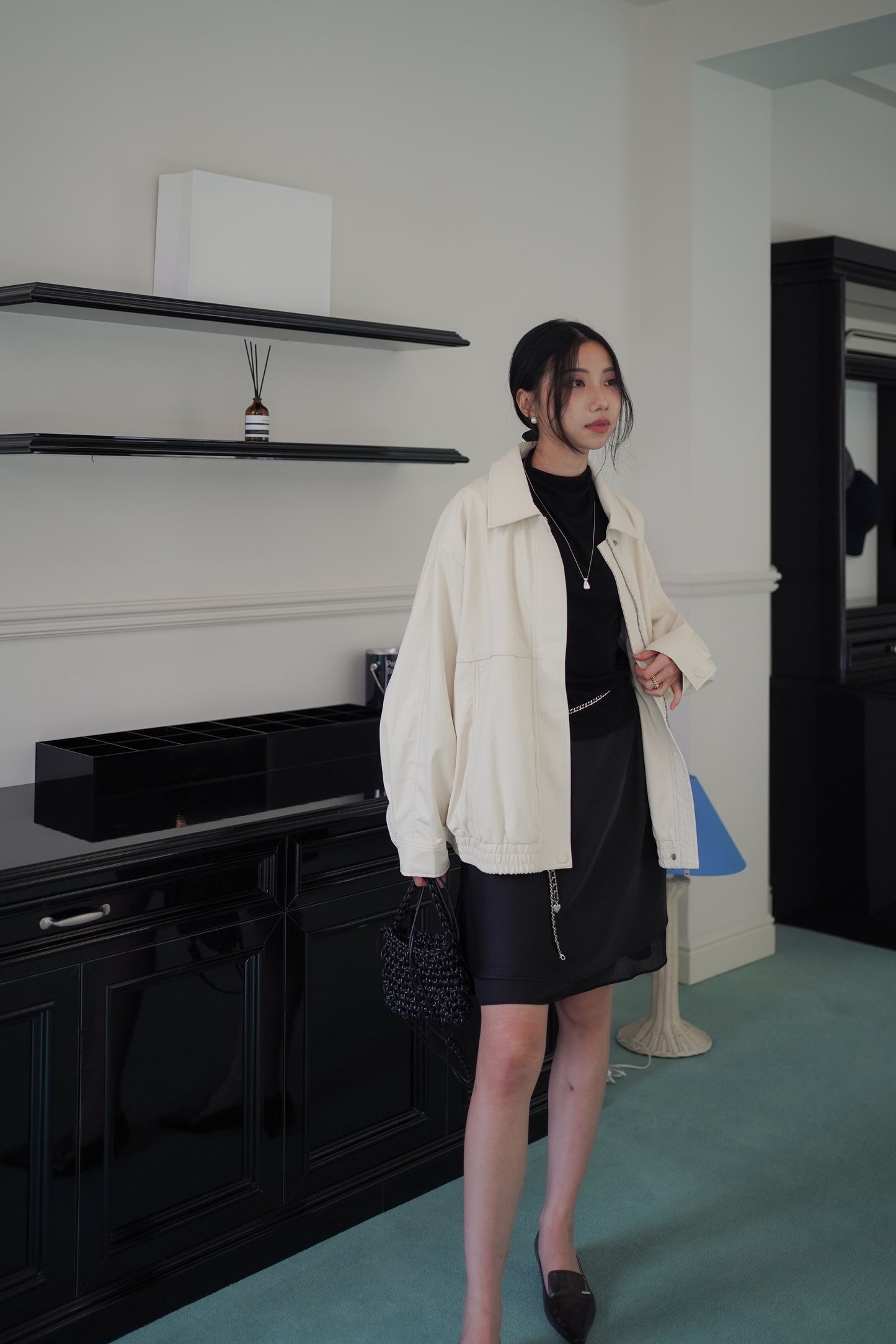 𝐒𝐞𝐩 【休閑鬆弛感】Relaxed Sunday Leather Jacket