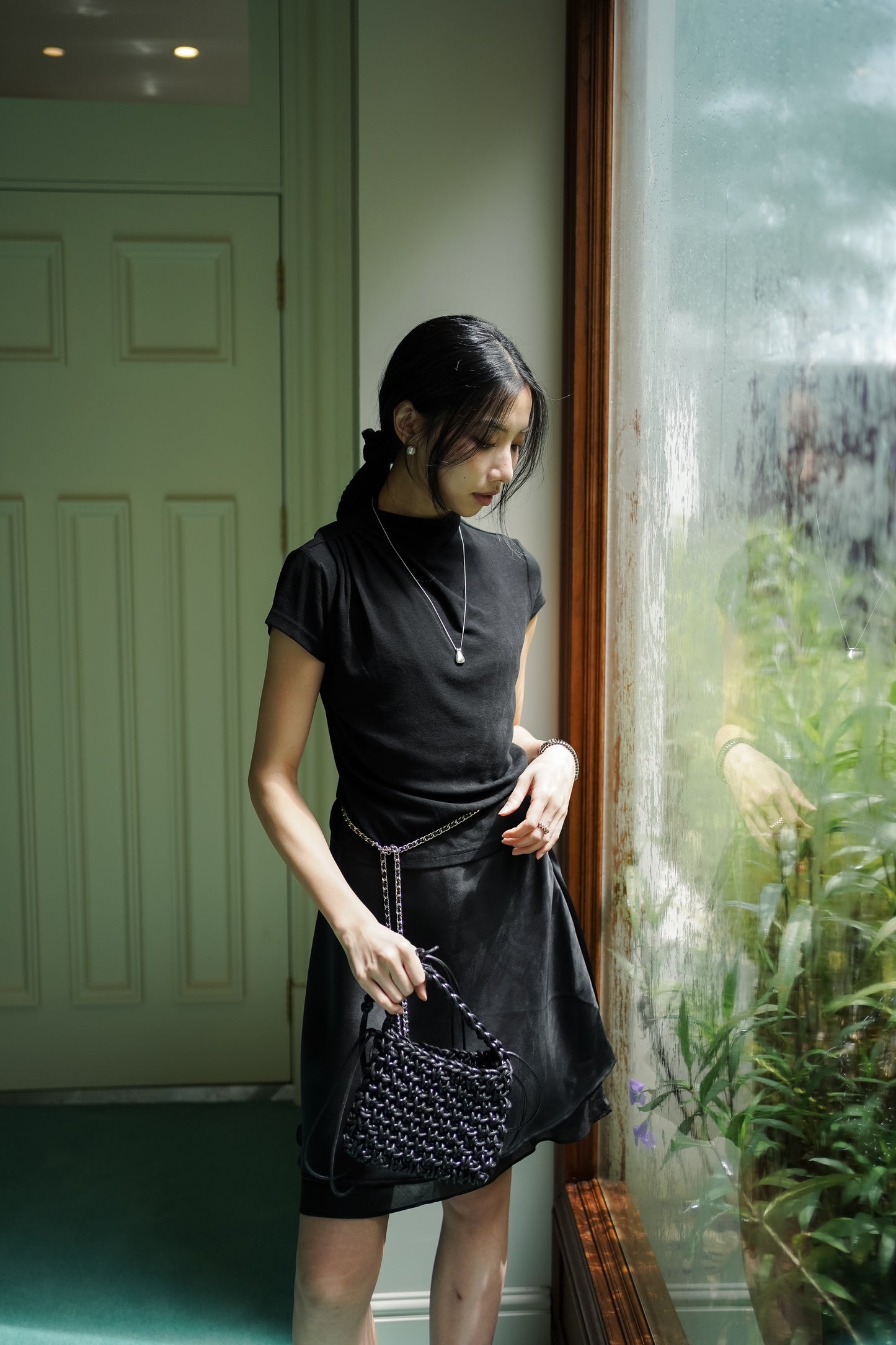 𝐒𝐞𝐩【修身Basics】Everyday High Neck Top