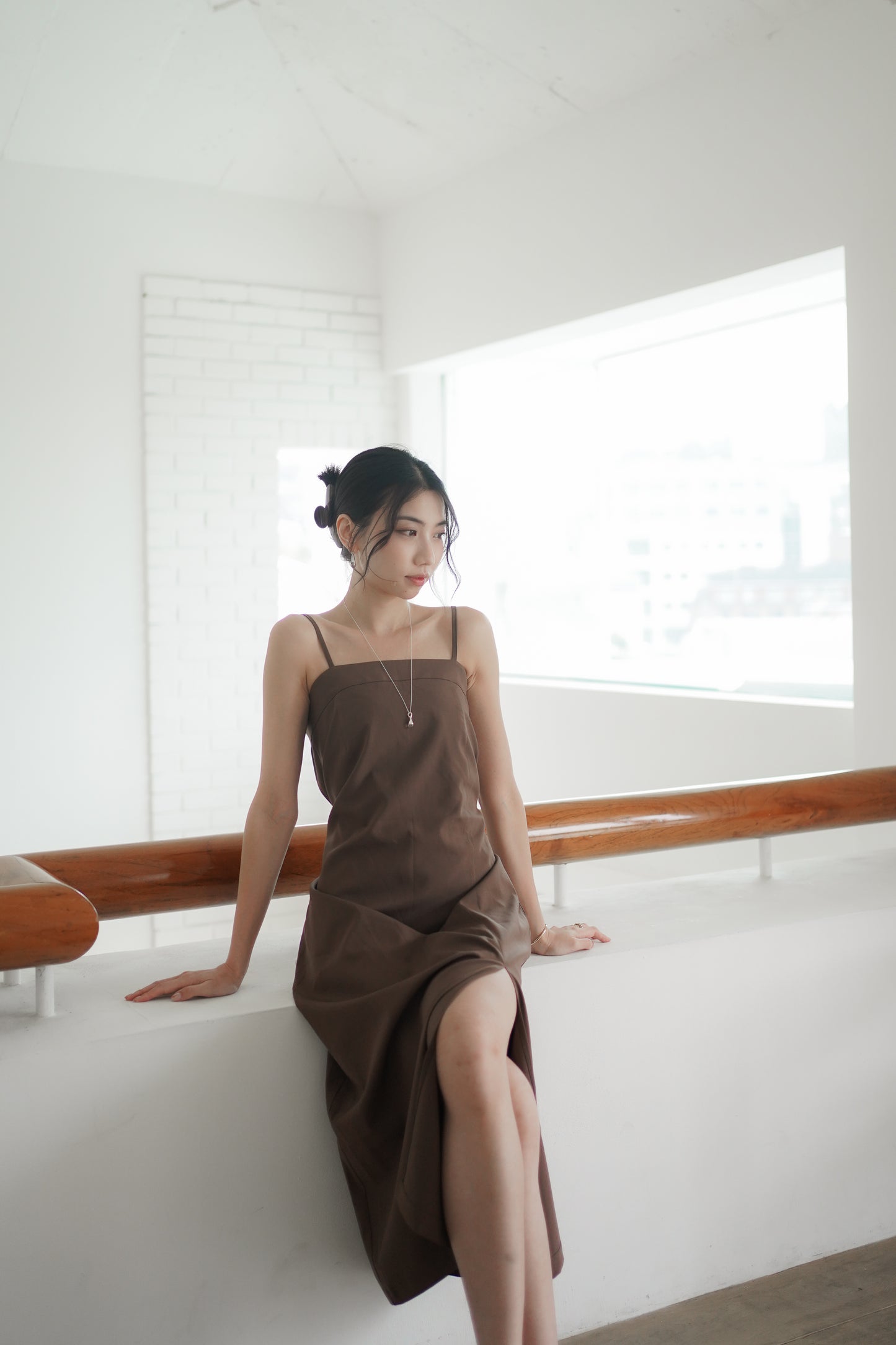 𝐒𝐞𝐩🇰🇷 【Kedi Made】 Slit Camisole Dress 〖布料造工升級！〗