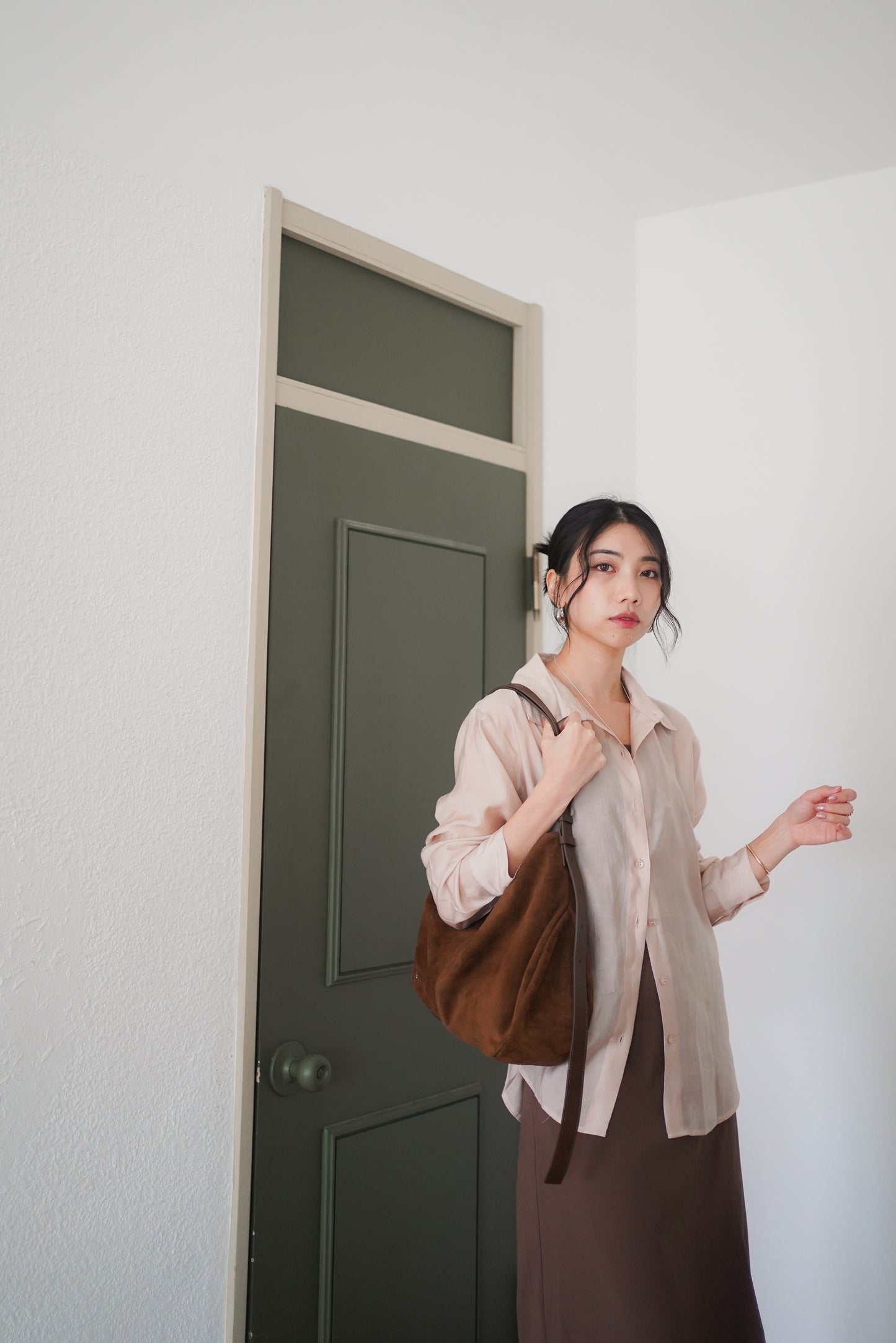 𝐒𝐞𝐩🇰🇷 Tencil Duo Layer Shirt Set