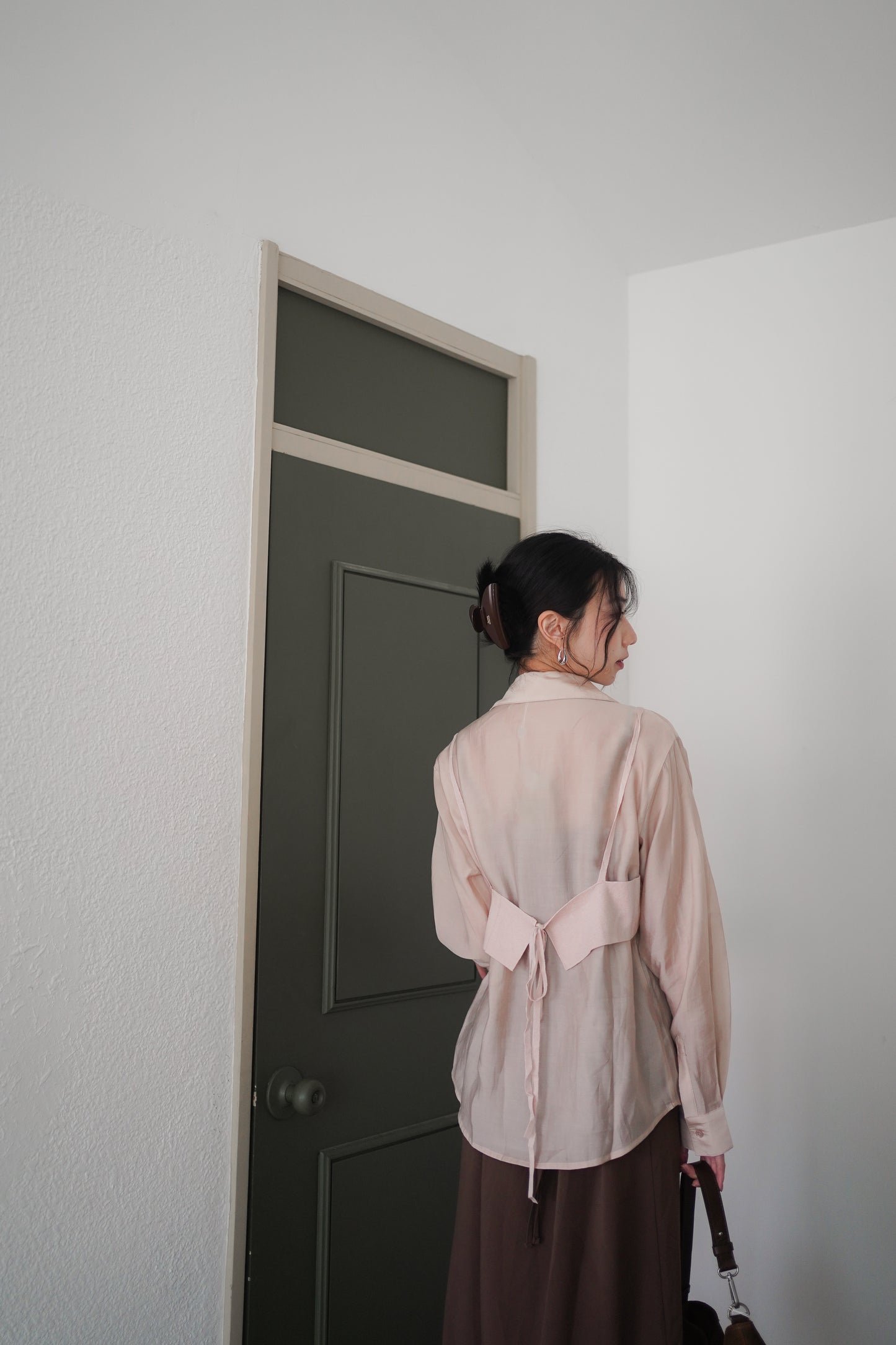 𝐒𝐞𝐩🇰🇷 Tencil Duo Layer Shirt Set