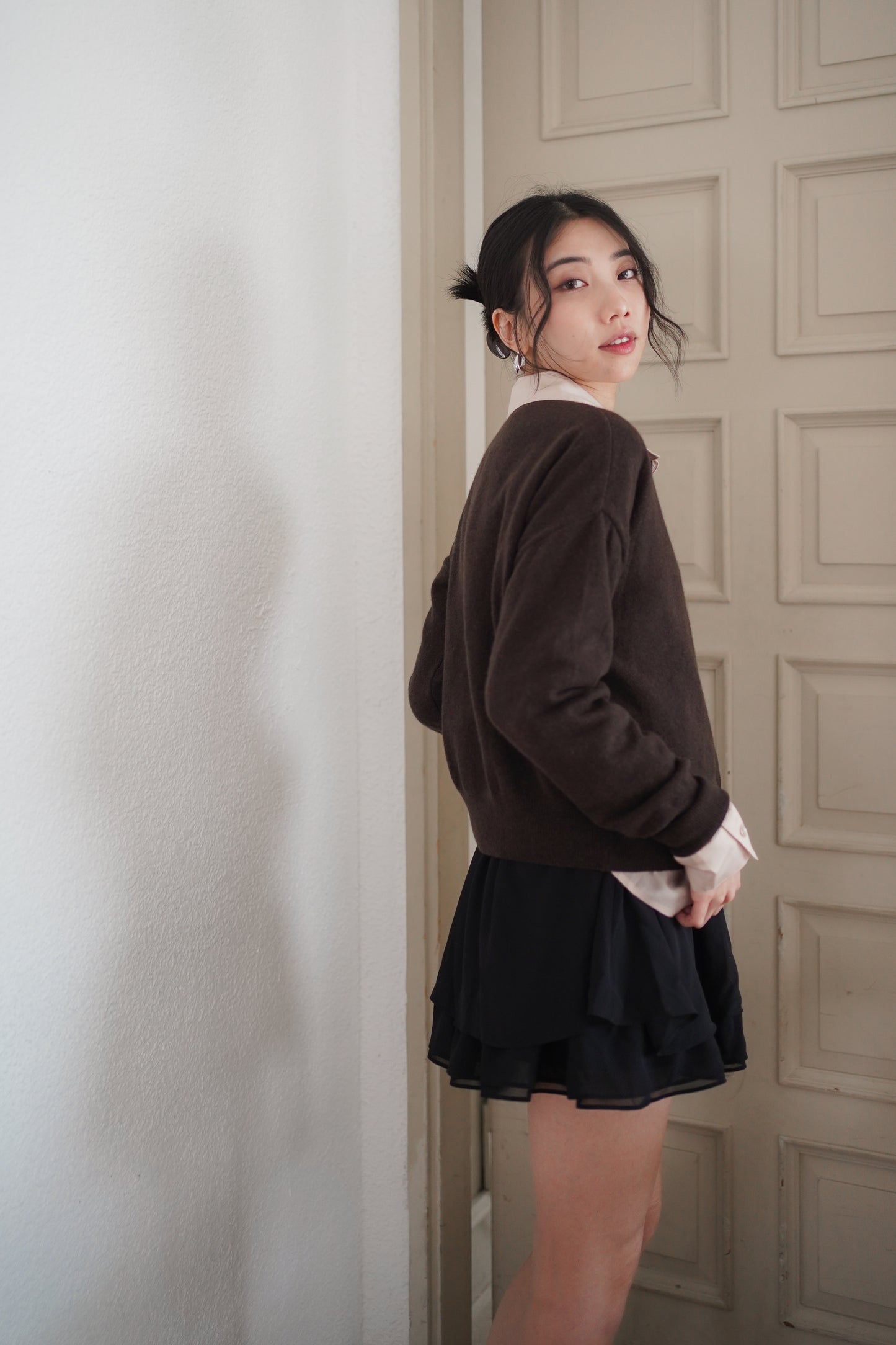 𝐒𝐞𝐩🇰🇷 Raccoon Round Neck Knit